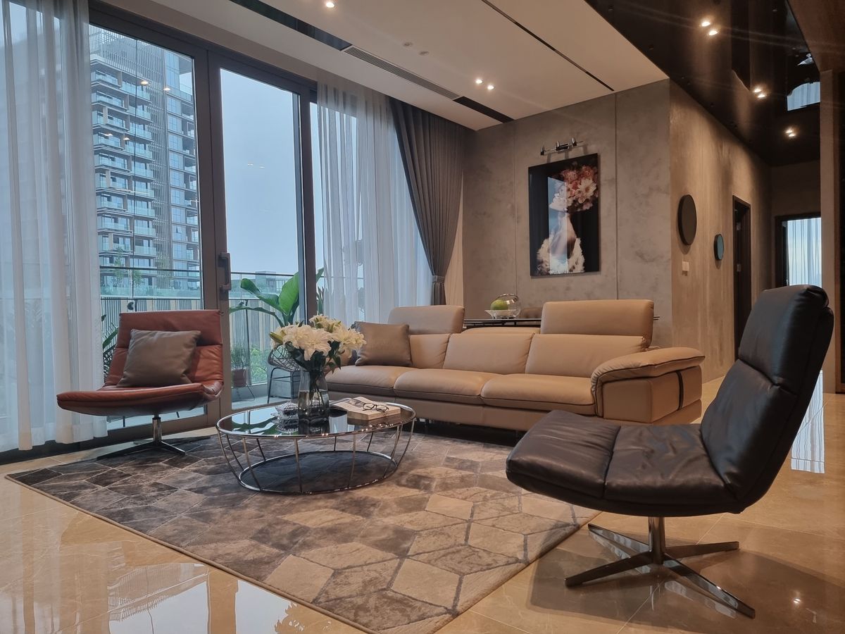 Phòng khách đẹp, tinh tế, đẳng cấp tại Emprise City, Thủ Thiêm