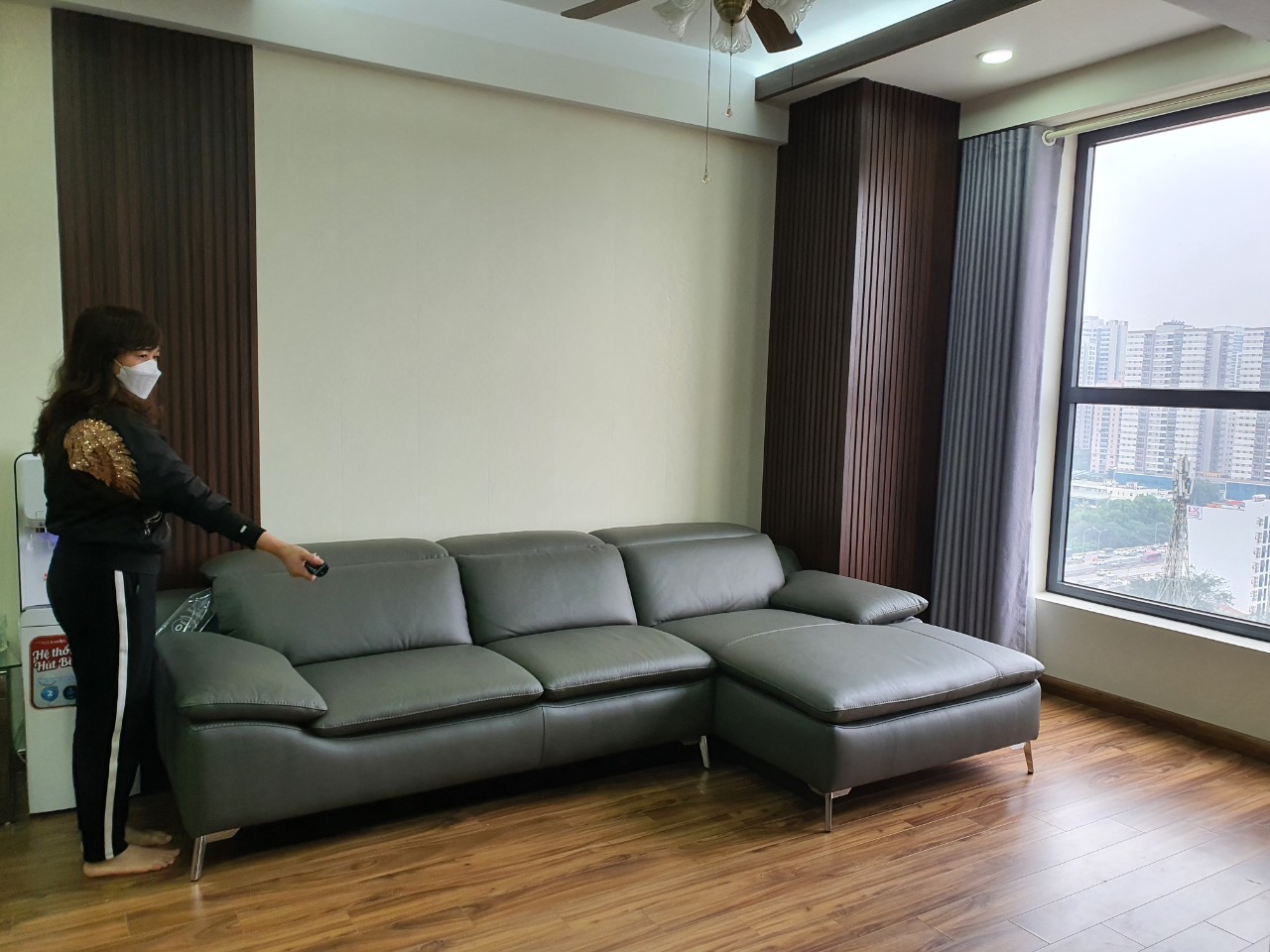 Sofa da Malaysia: Bộ góc Maxx 1029 góc 4