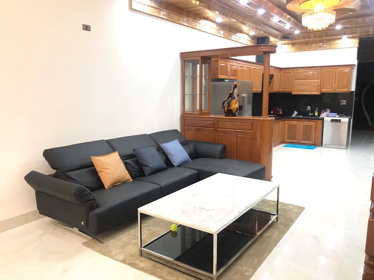 Sofa da Italia: Bộ góc 1141 góc 4