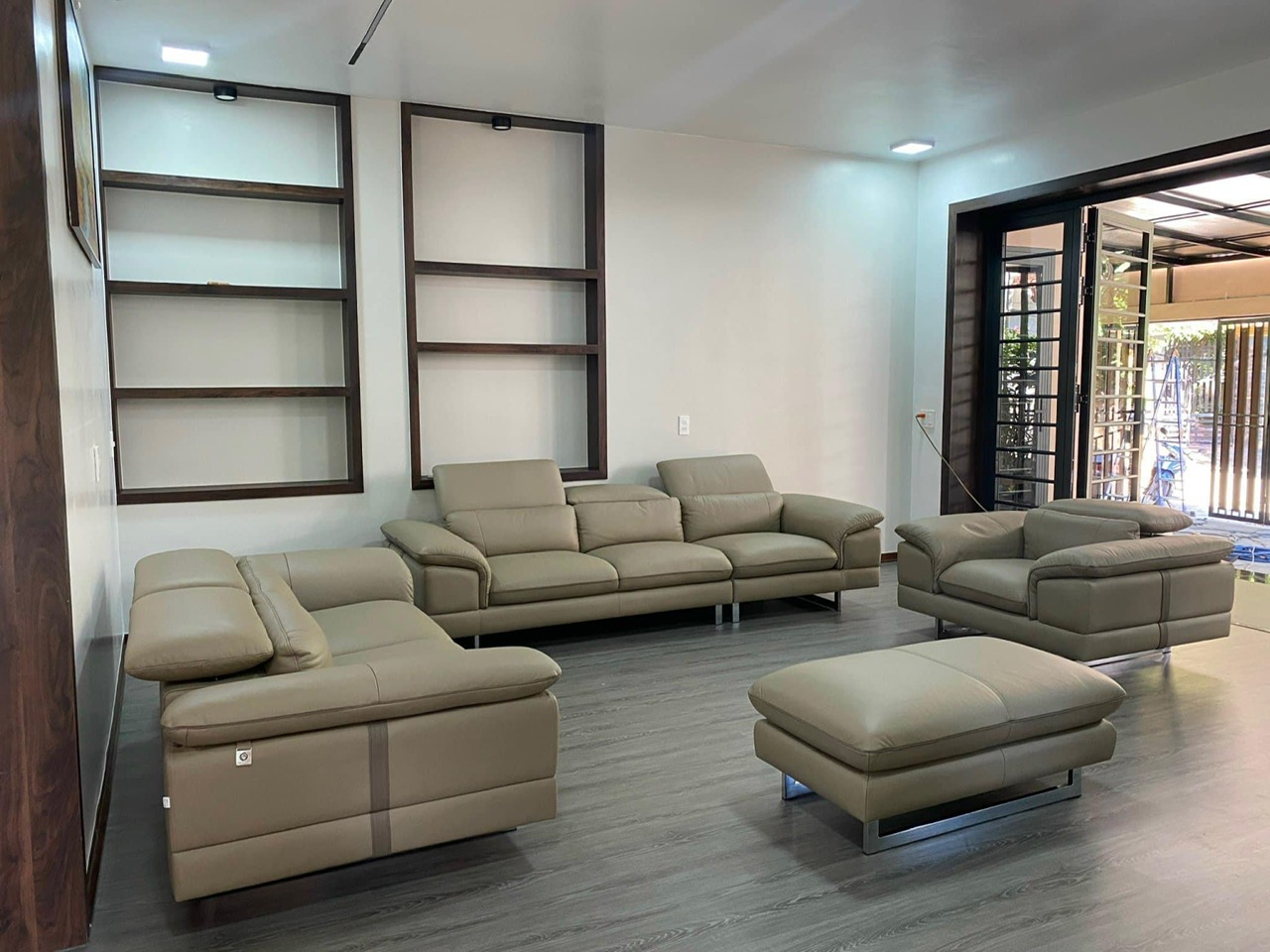 Sofa da Malaysia: Bộ rời KH270 góc 2
