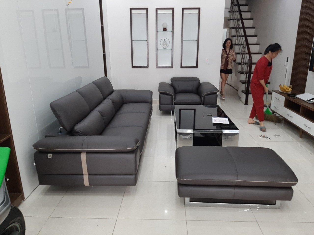 Sofa da Malaysia: Bộ rời KH270 góc 4