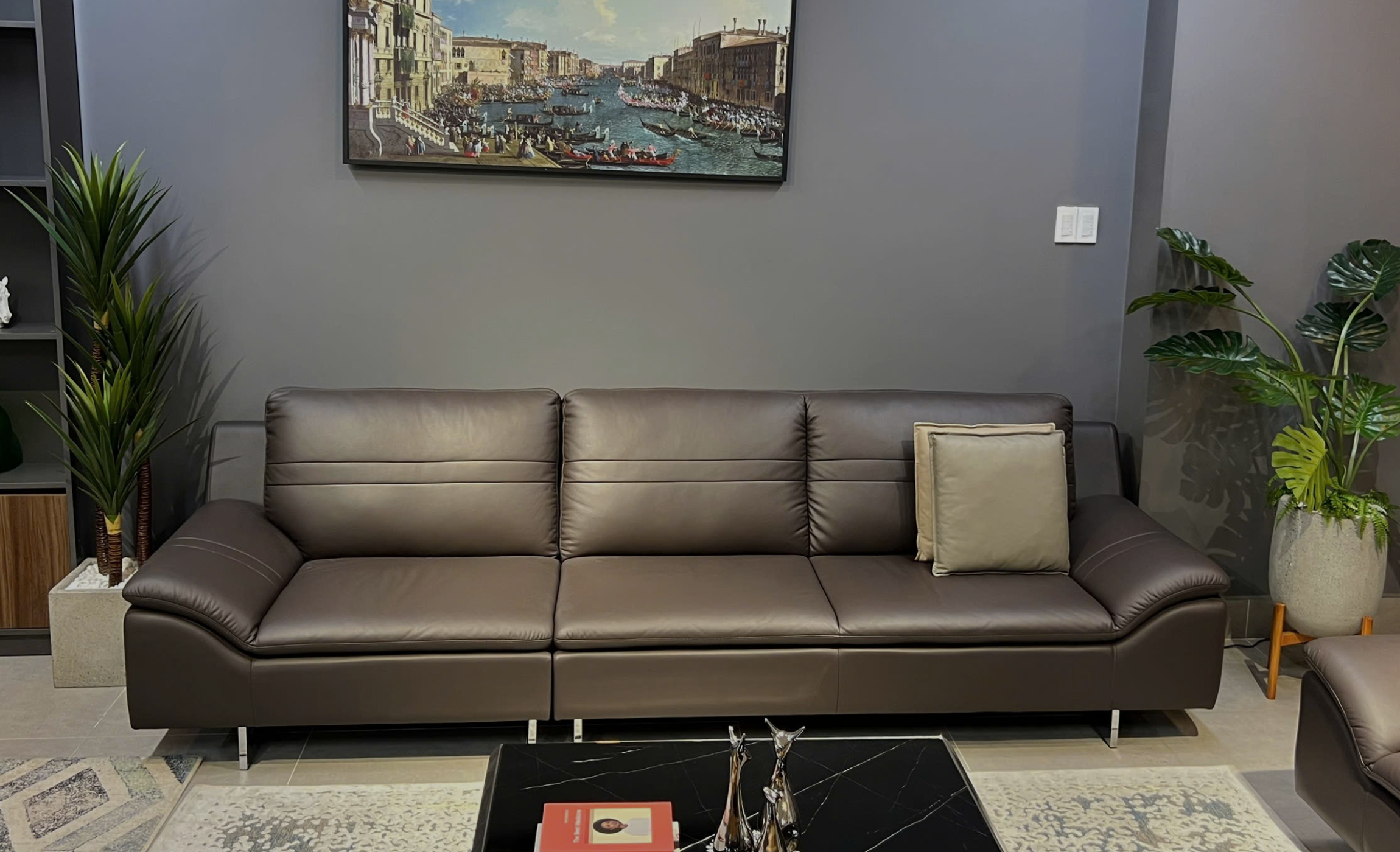 Sofa da Malaysia: Băng dài KH176 góc 1