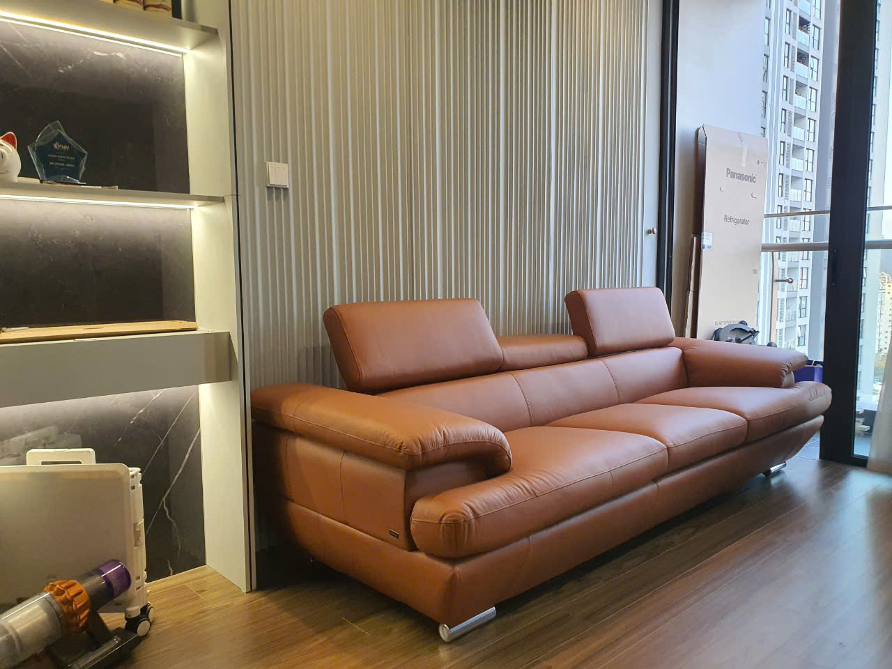 Sofa da Malaysia : băng dài 9038 góc 3