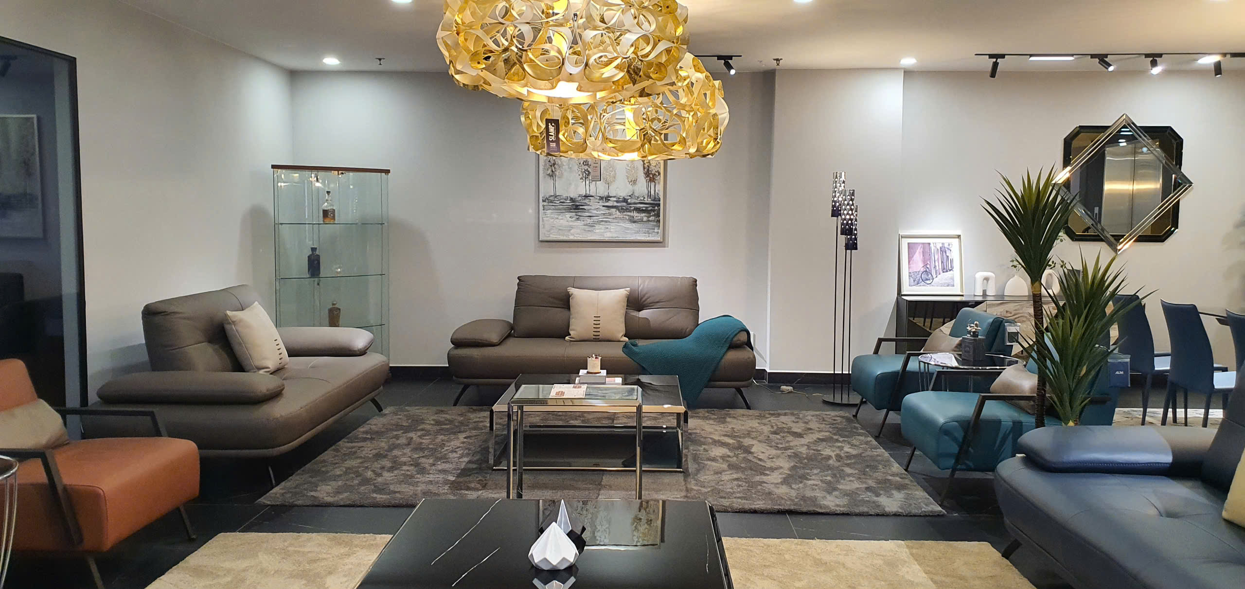 Sofa da Italia: Bộ rời Bogart góc 4