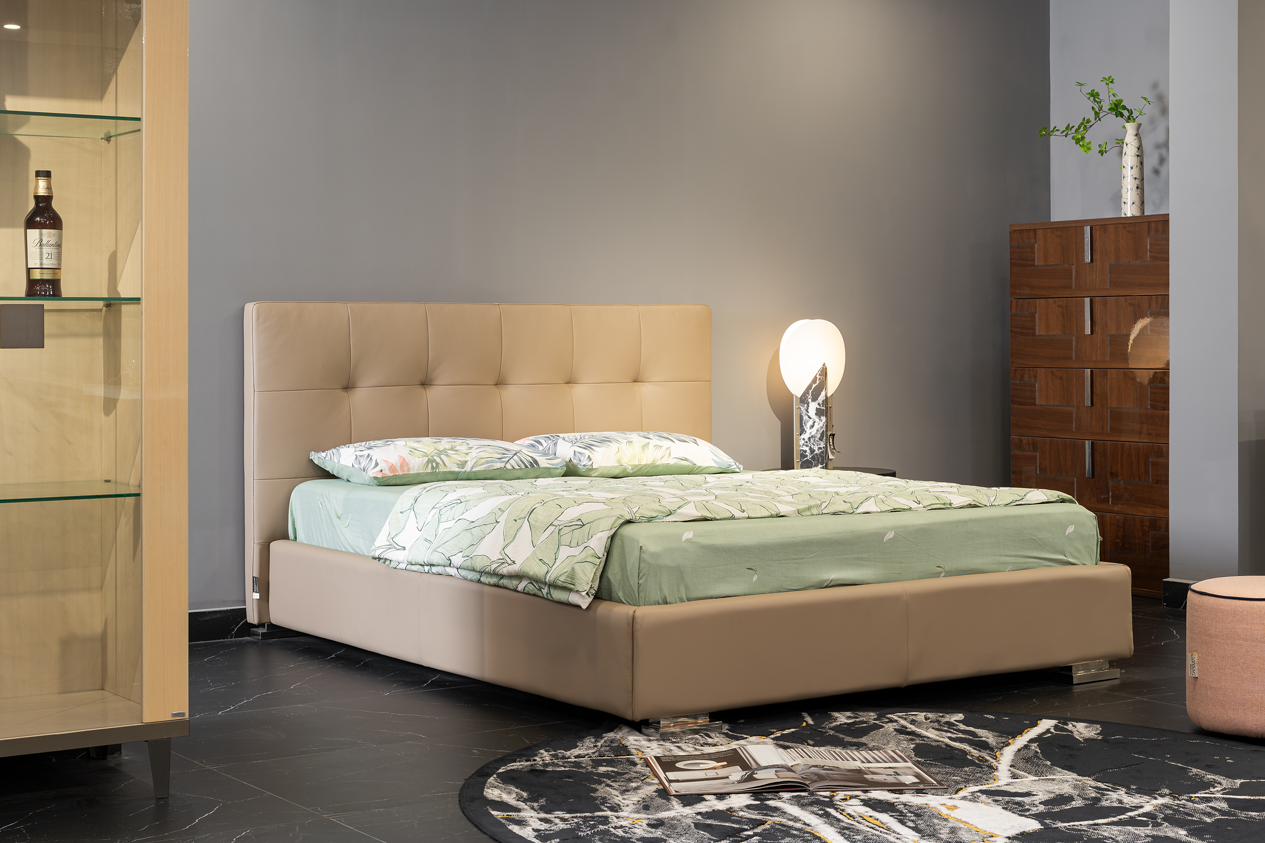 Giường nhập khẩu Malaysia ZL553 góc 1
