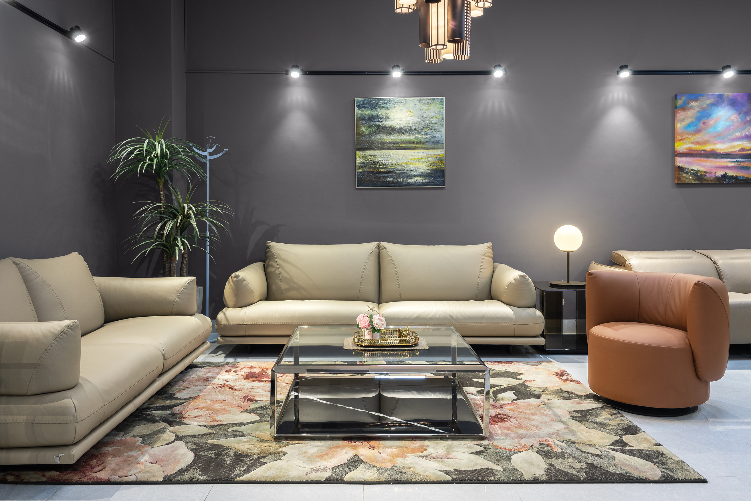 Ghế đơn Italia Mila – 1198 góc 2