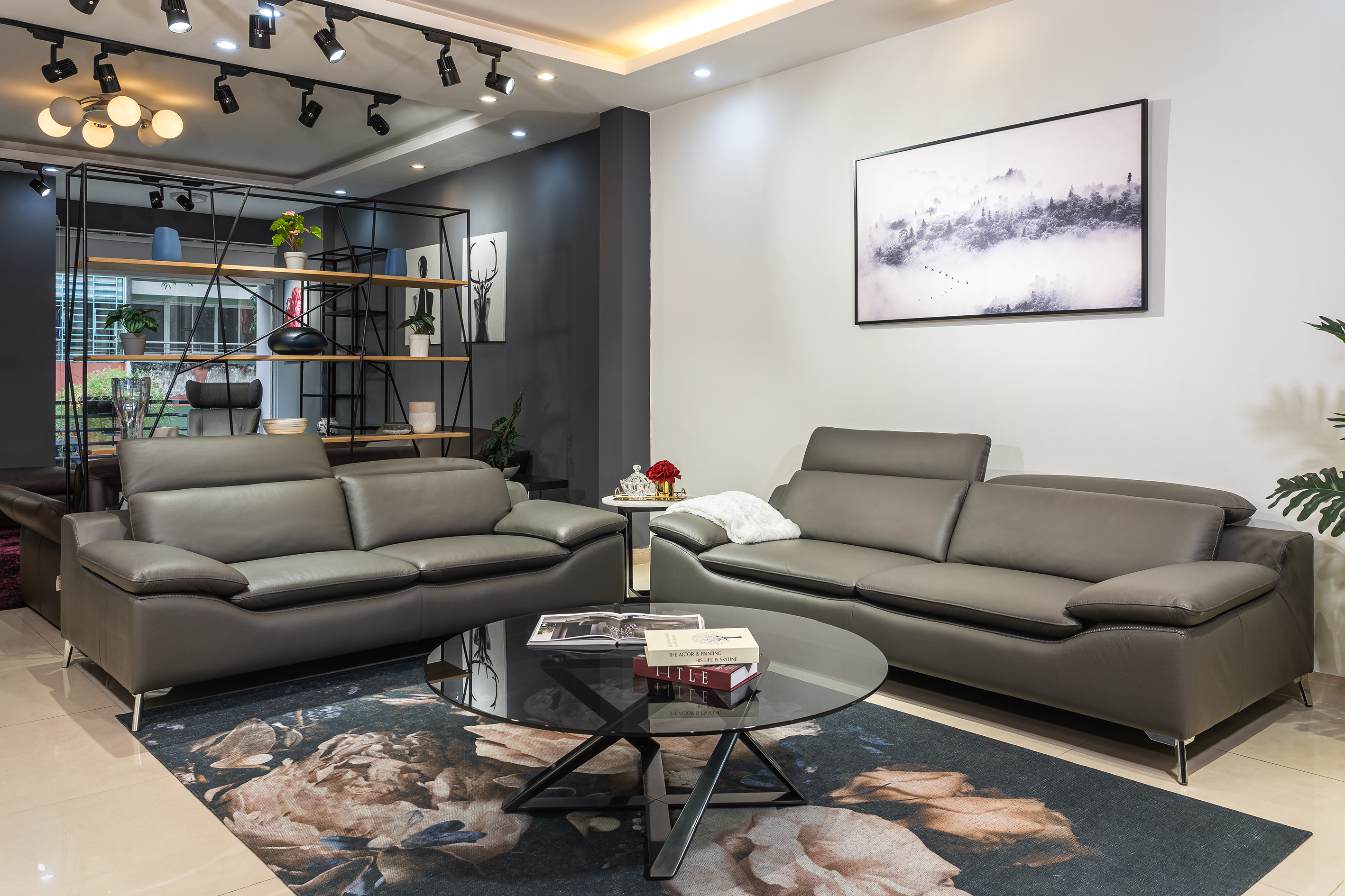 Sofa da Malaysia: Bộ rời Maxx 1029 góc 1