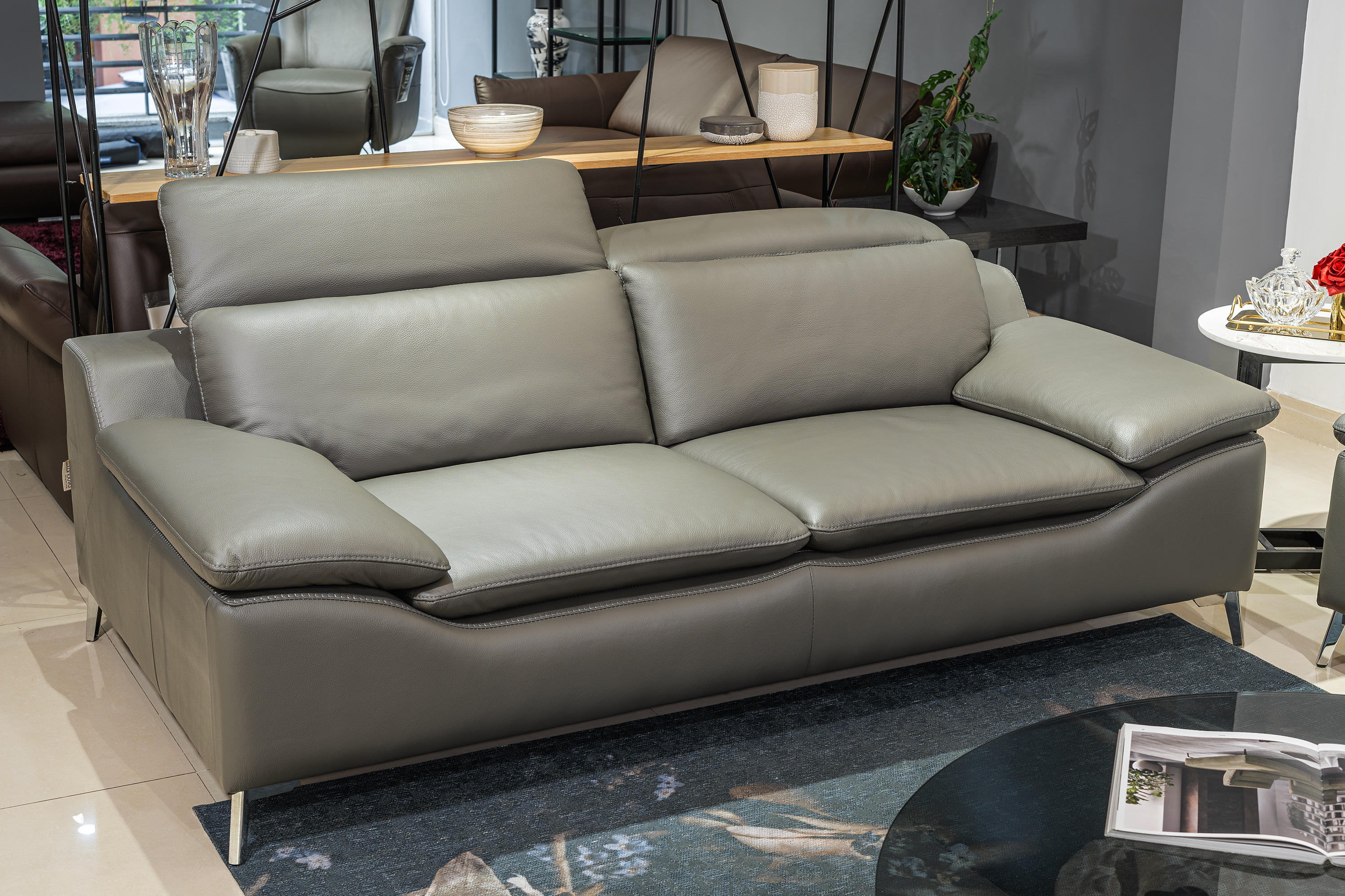 Sofa da Malaysia: Bộ rời Maxx 1029 góc 3