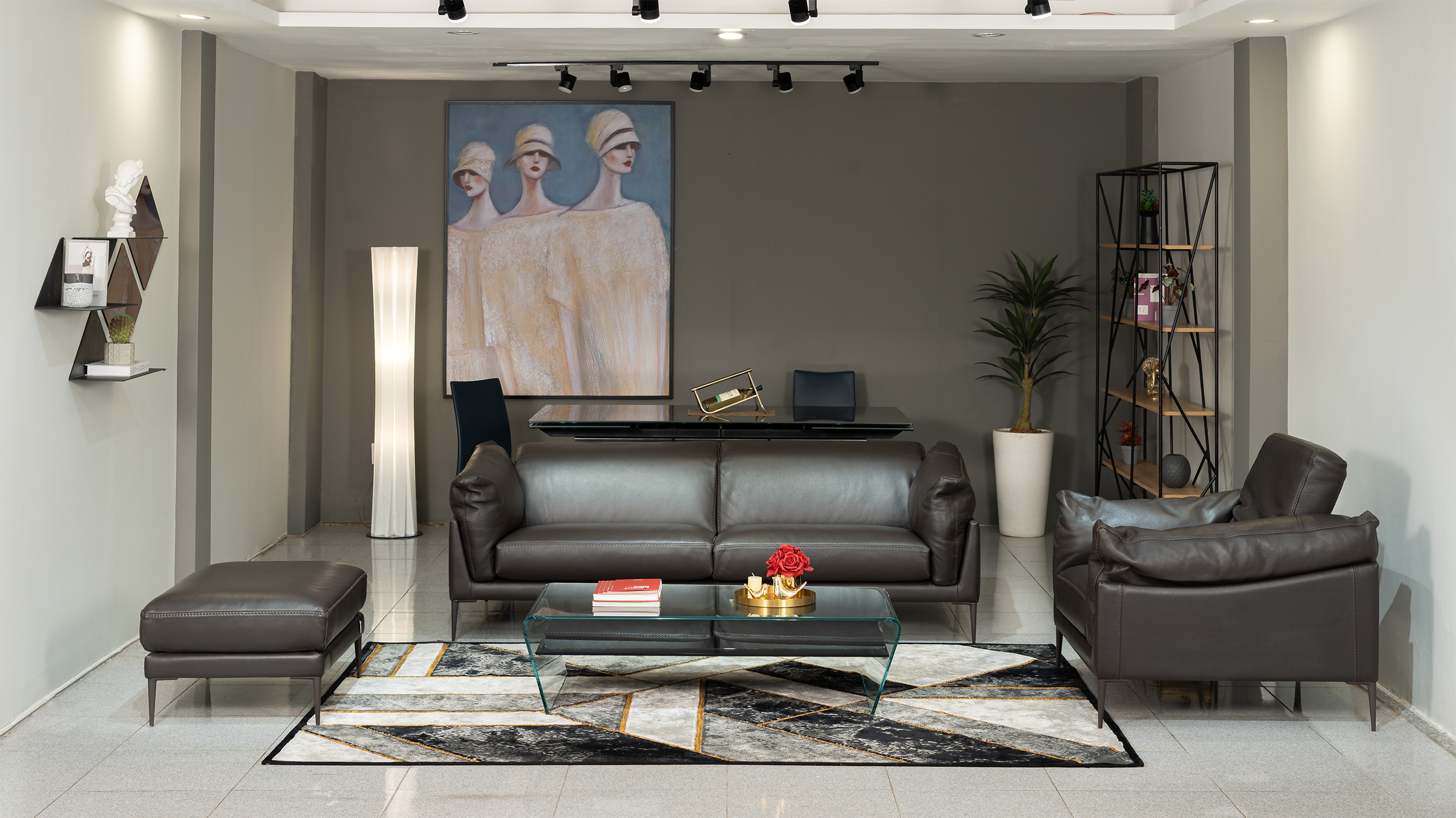 Sofa da Italia: Bộ rời ELISIR 1060 góc 3