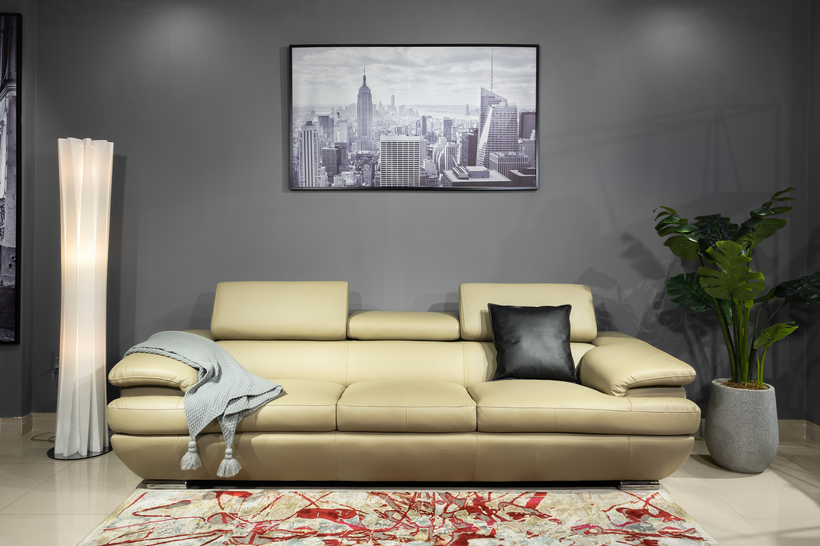 Sofa da Malaysia : băng dài 9038 góc 2