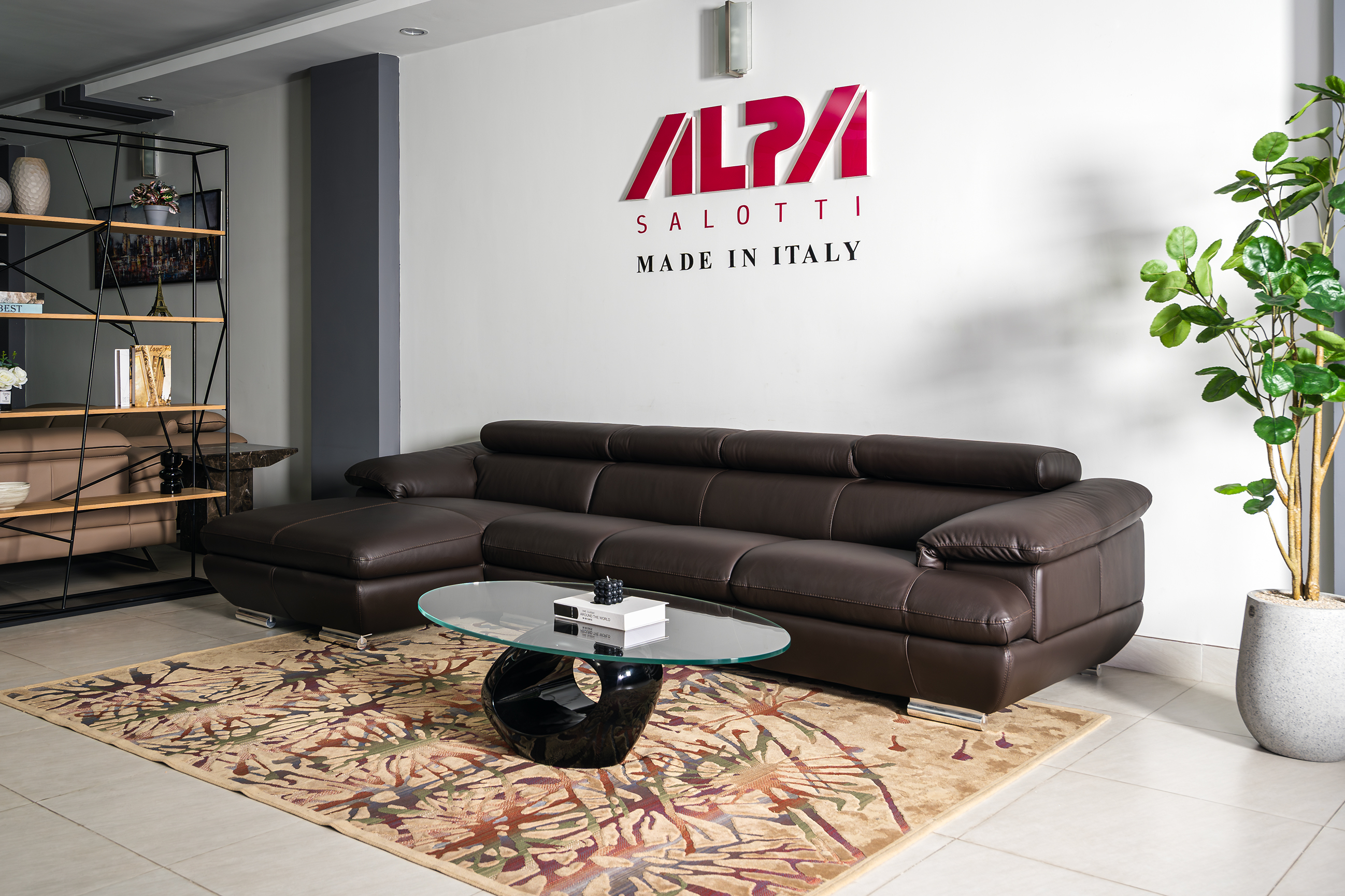 Sofa da Italia: Bộ góc Albachiara