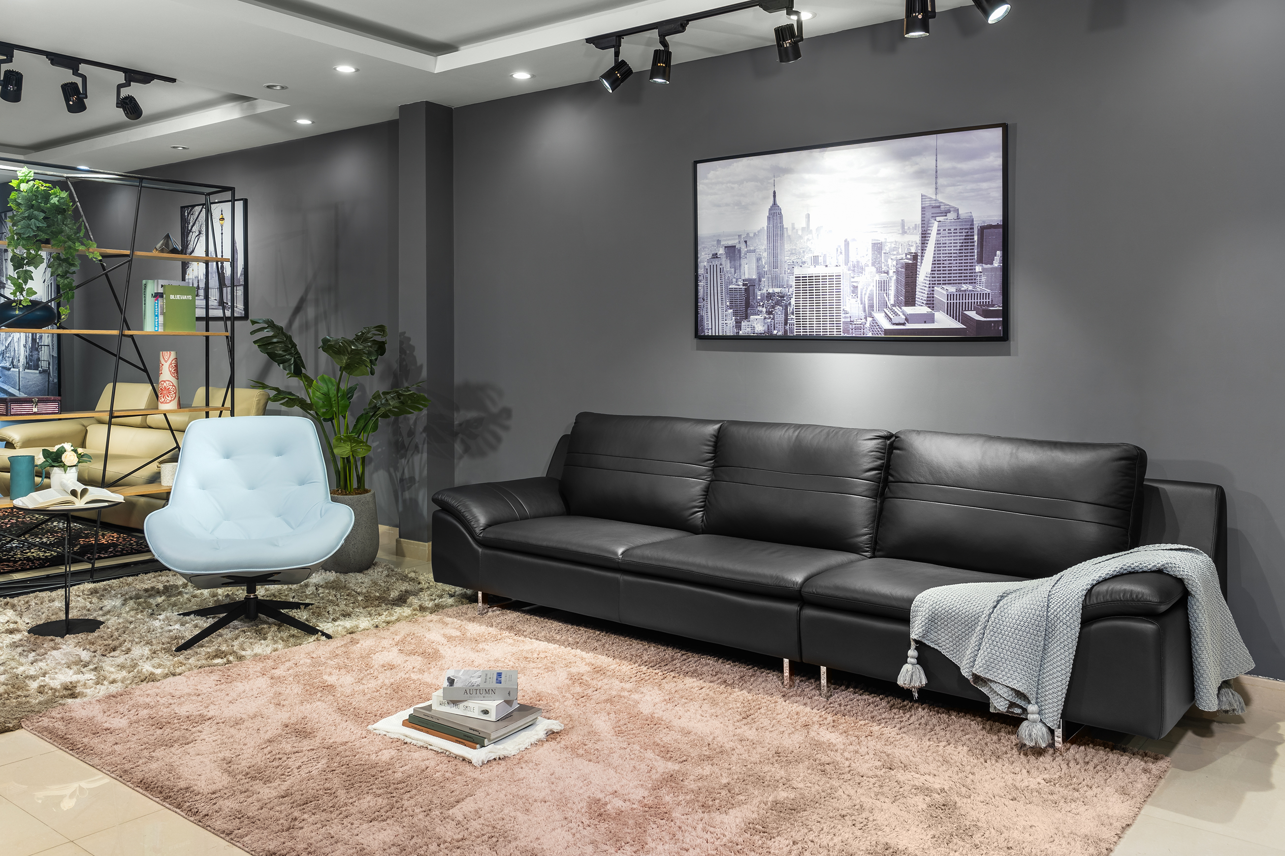 Sofa da Malaysia: Băng dài KH176 góc 4