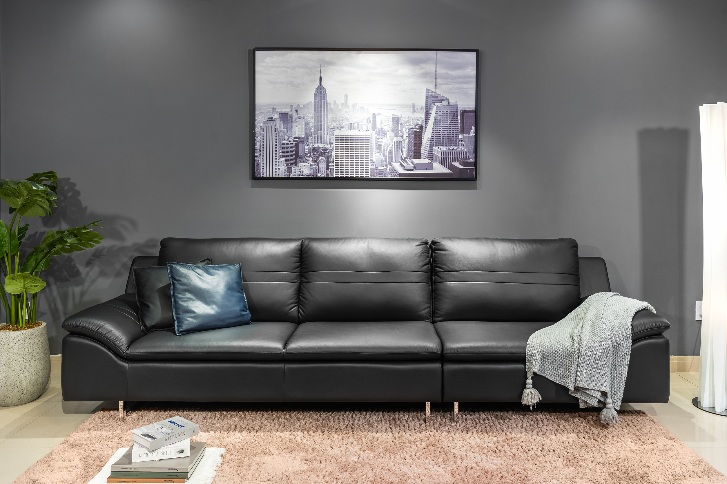 Sofa da Malaysia: Băng dài KH176 góc 3