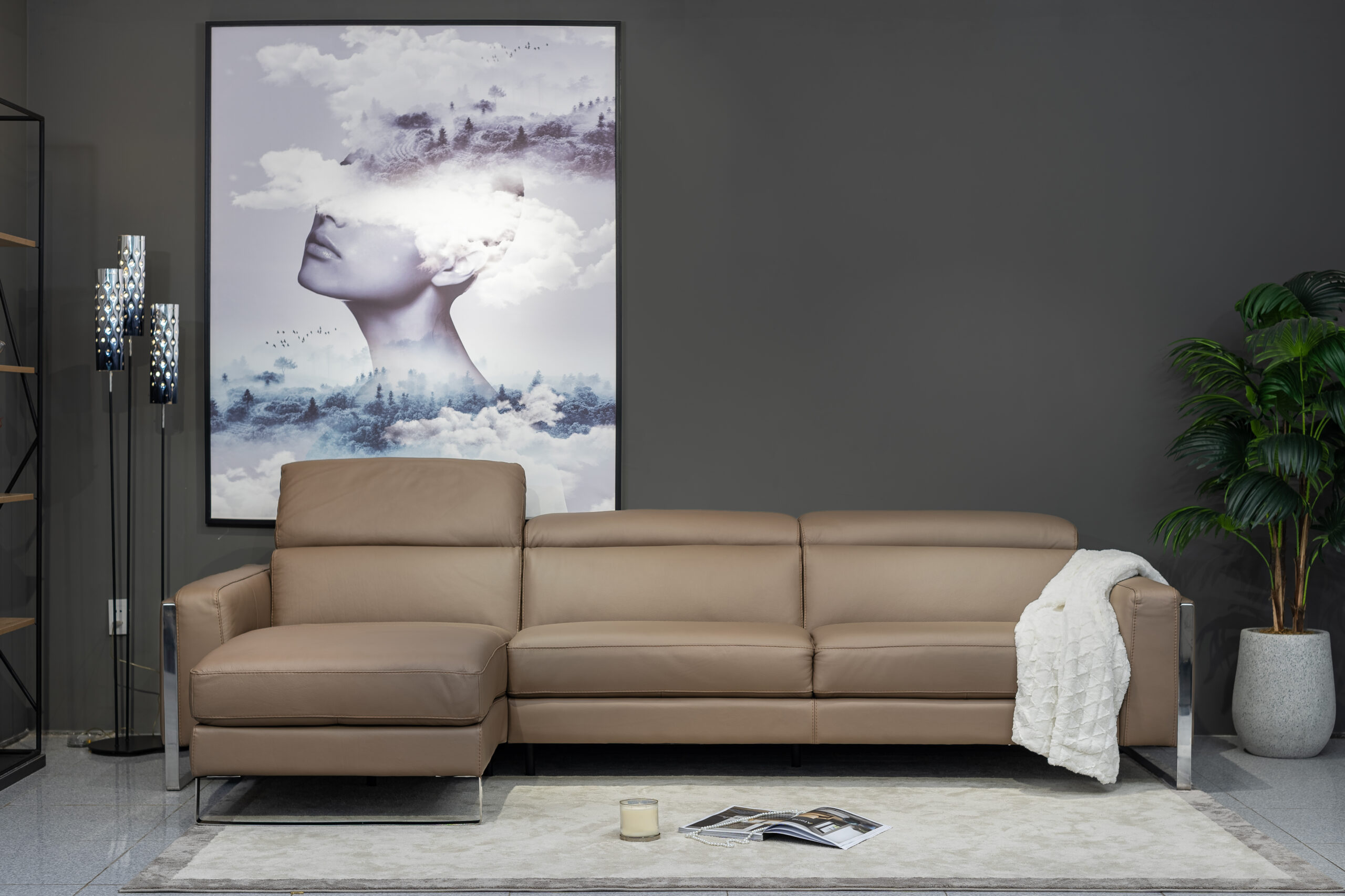 Sofa da Italia: Bộ góc Pier