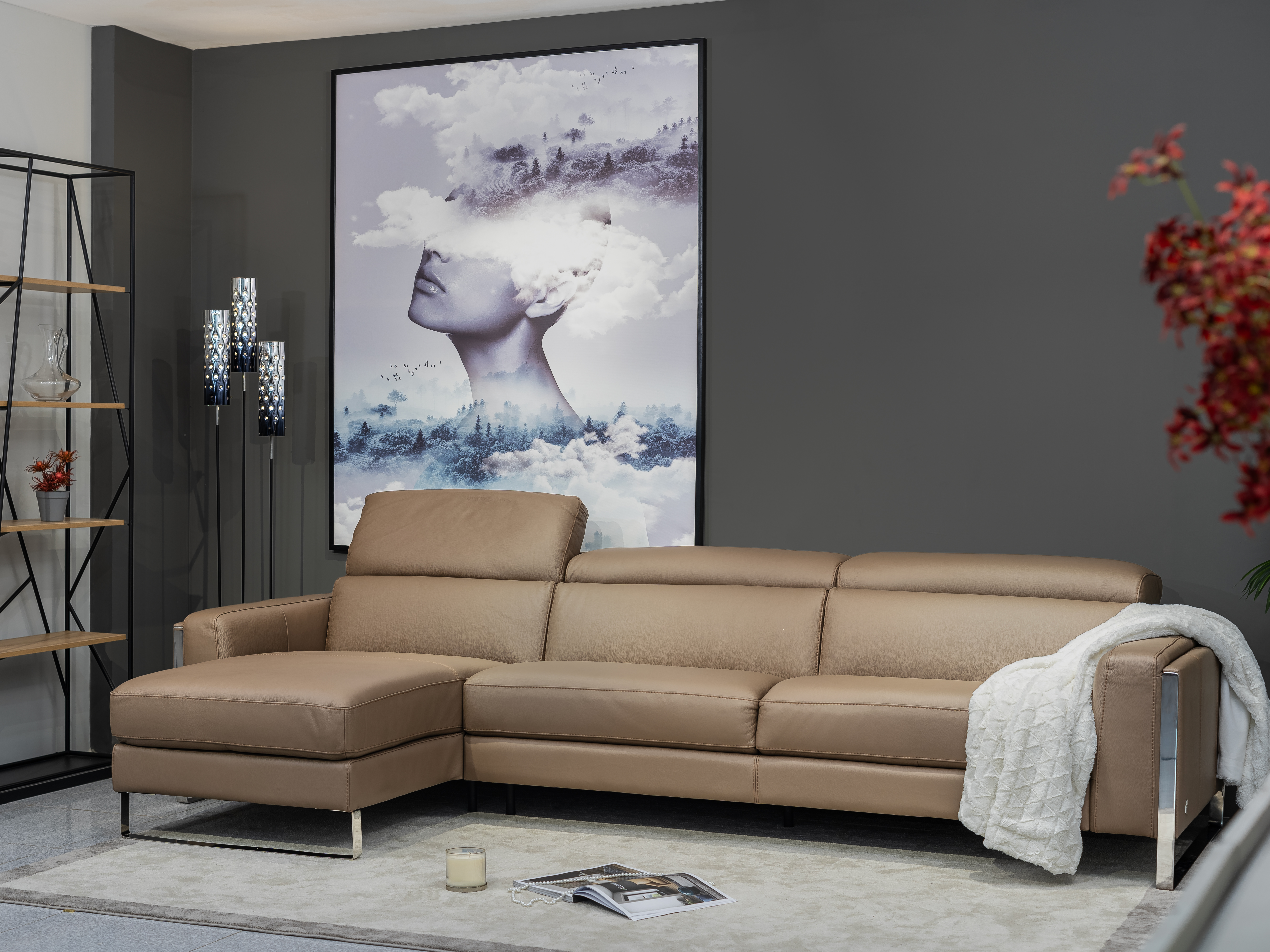Sofa da Italia: Bộ góc Pier góc 2