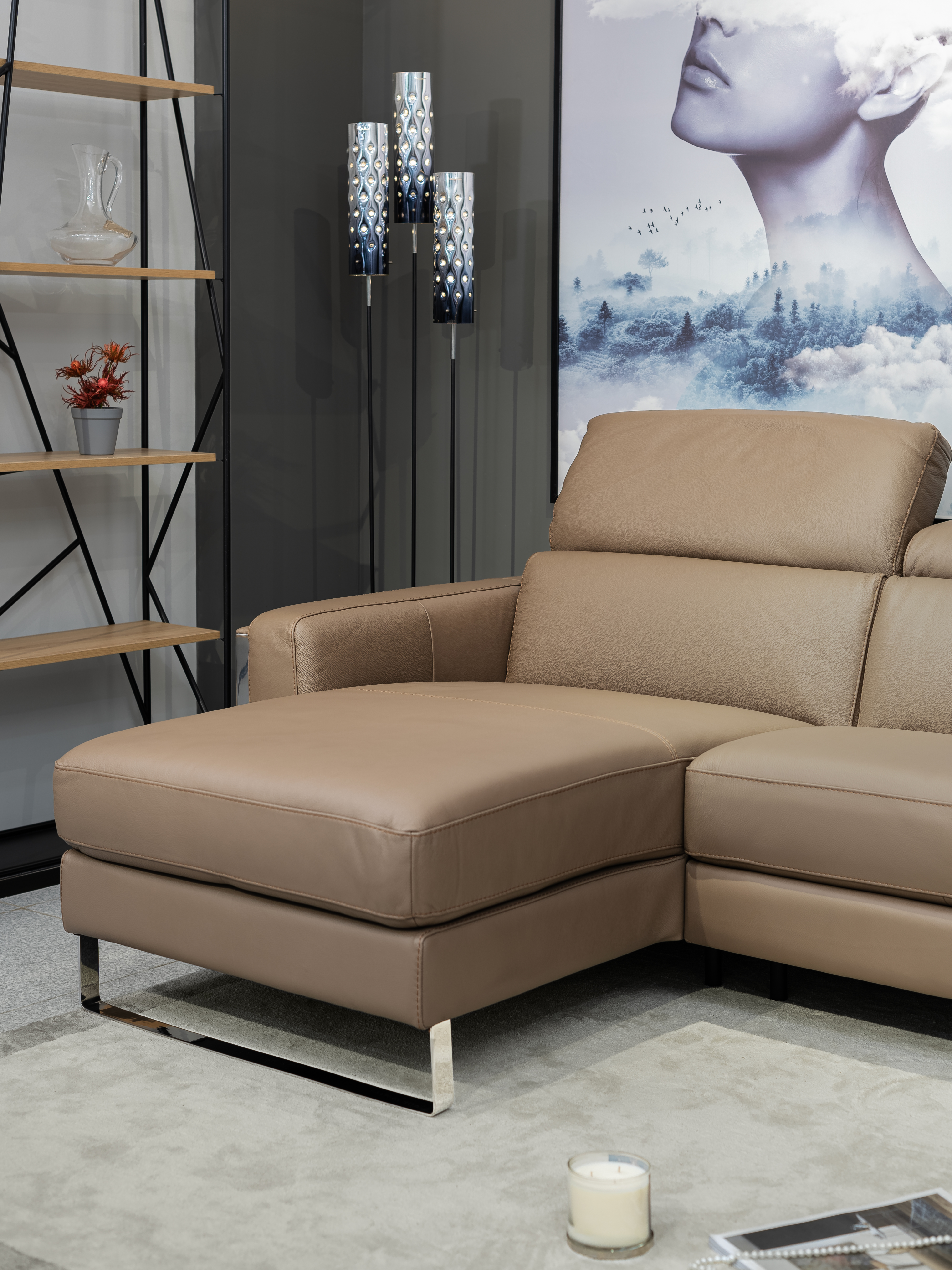 Sofa da Italia: Bộ góc Pier góc 3