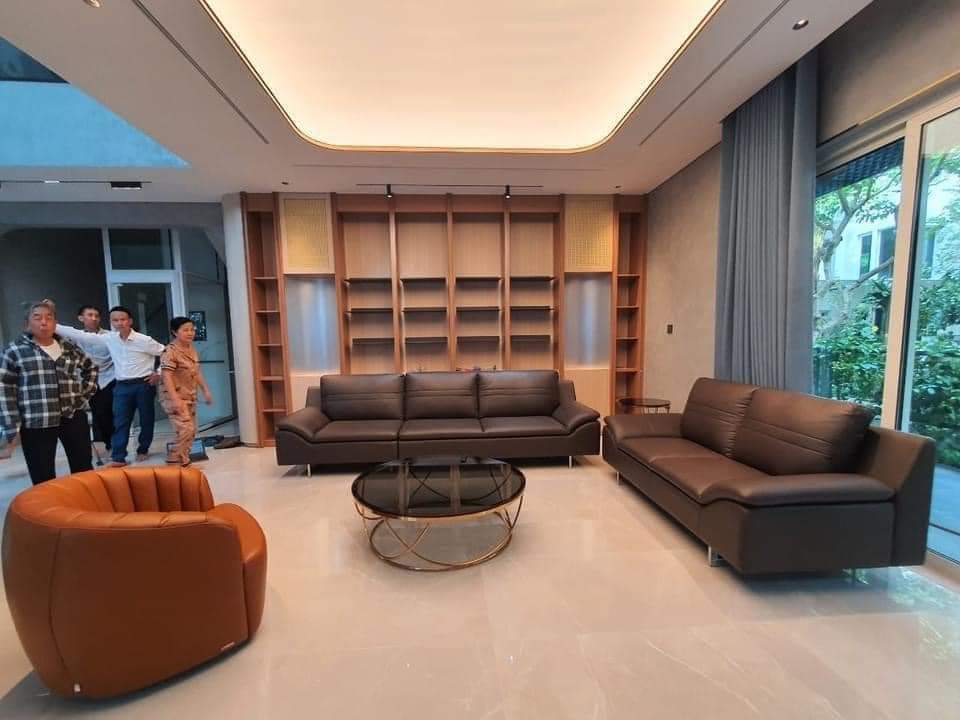 Sofa da Malaysia: Bộ rời KH176 góc 2