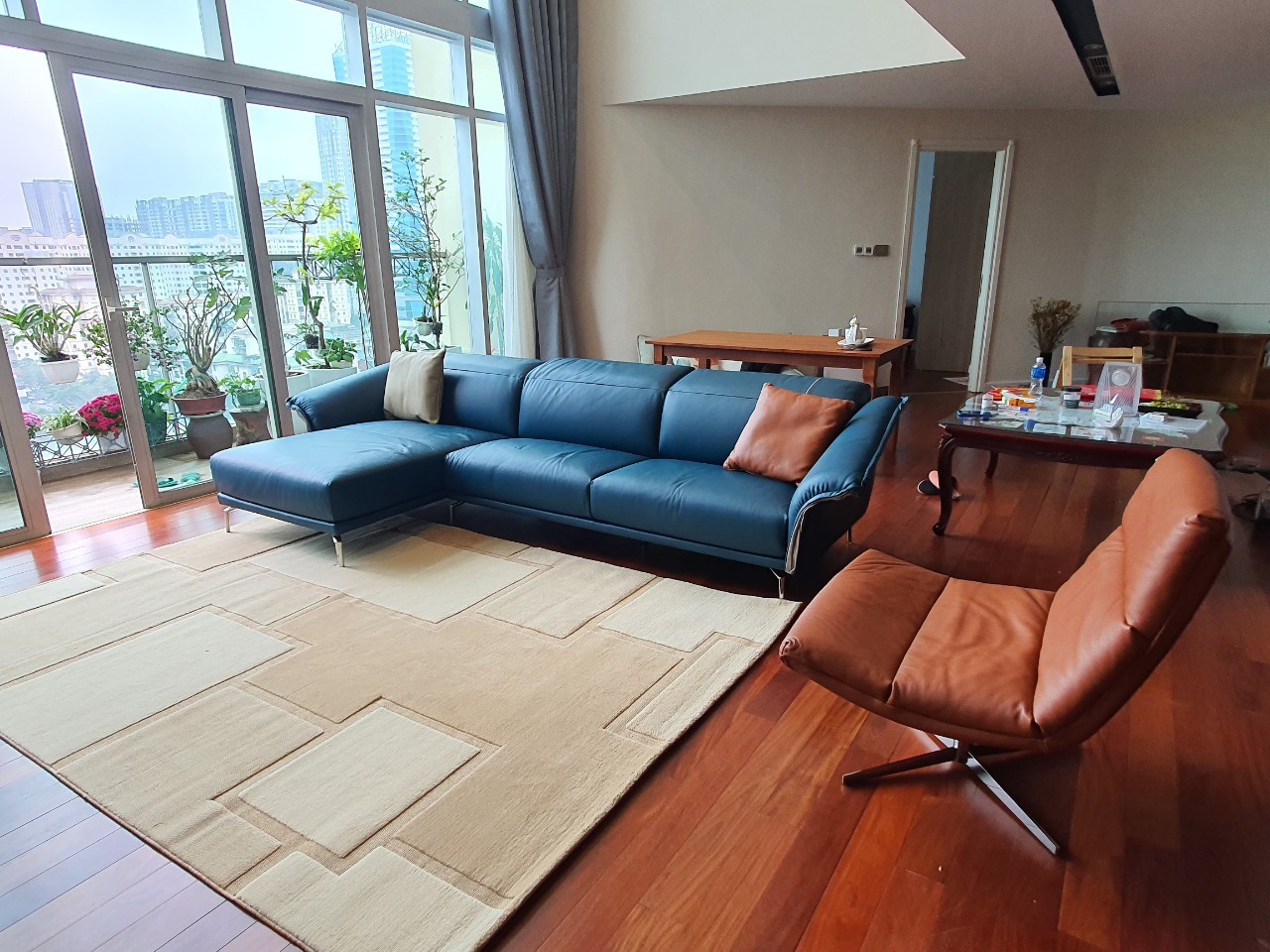 Sofa da Italia: Bộ góc Granmilano