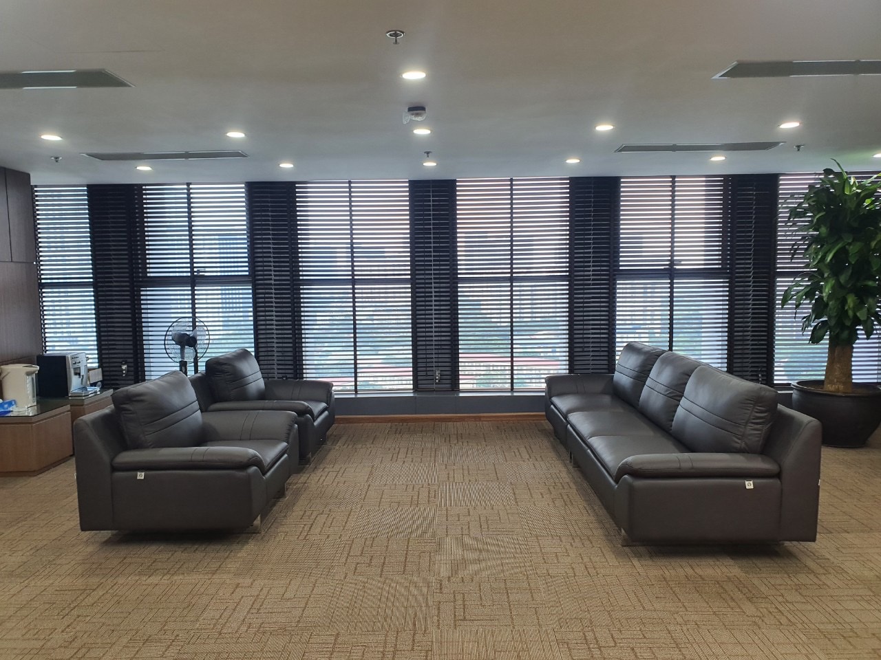 Sofa da Malaysia: Bộ rời KH176 góc 3