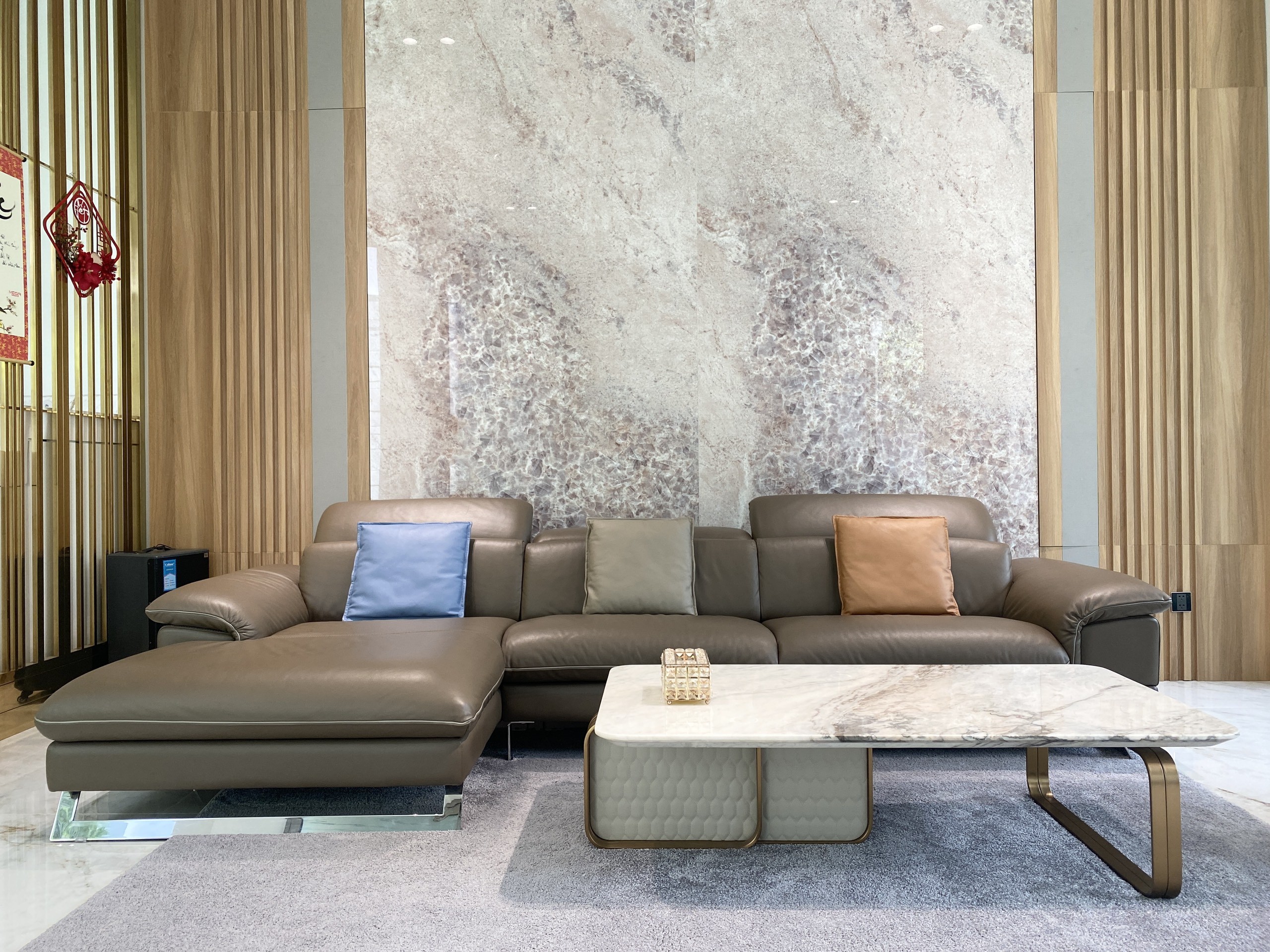 Sofa da Italia: Bộ góc KENNEDY