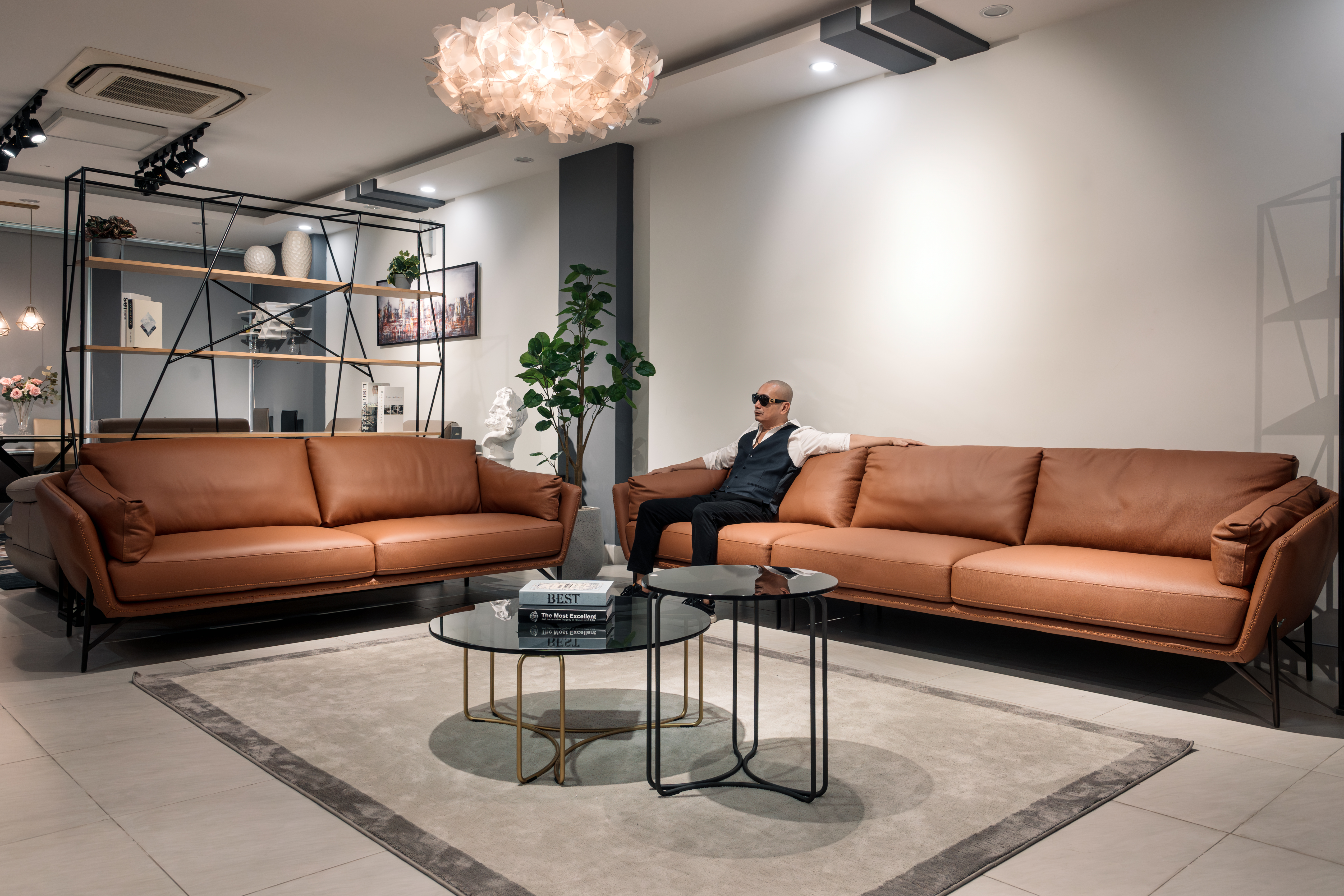 Sofa da Italia: Bộ rời Venere-1149 góc 2
