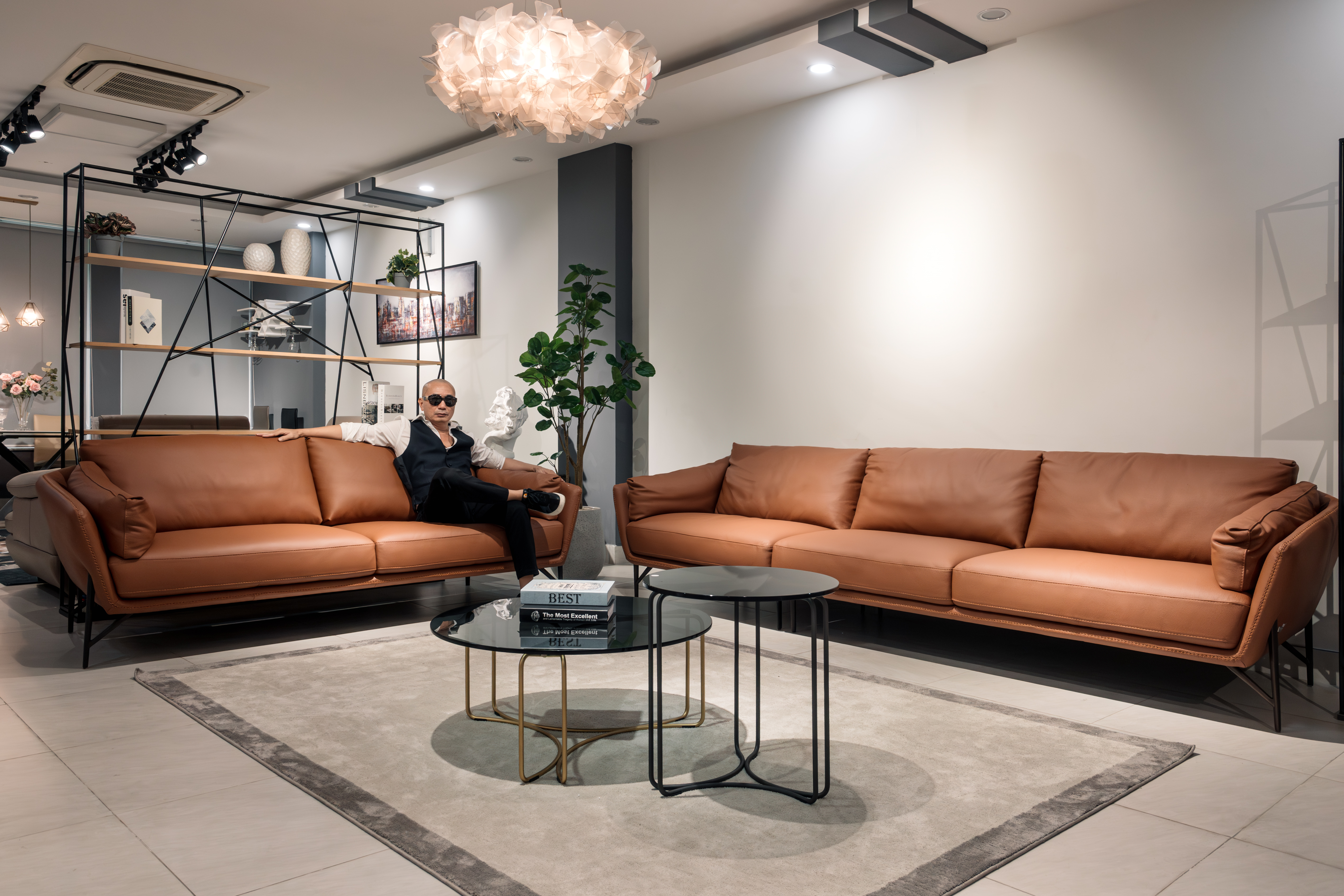 Sofa da Italia: Bộ rời Venere-1149 góc 4