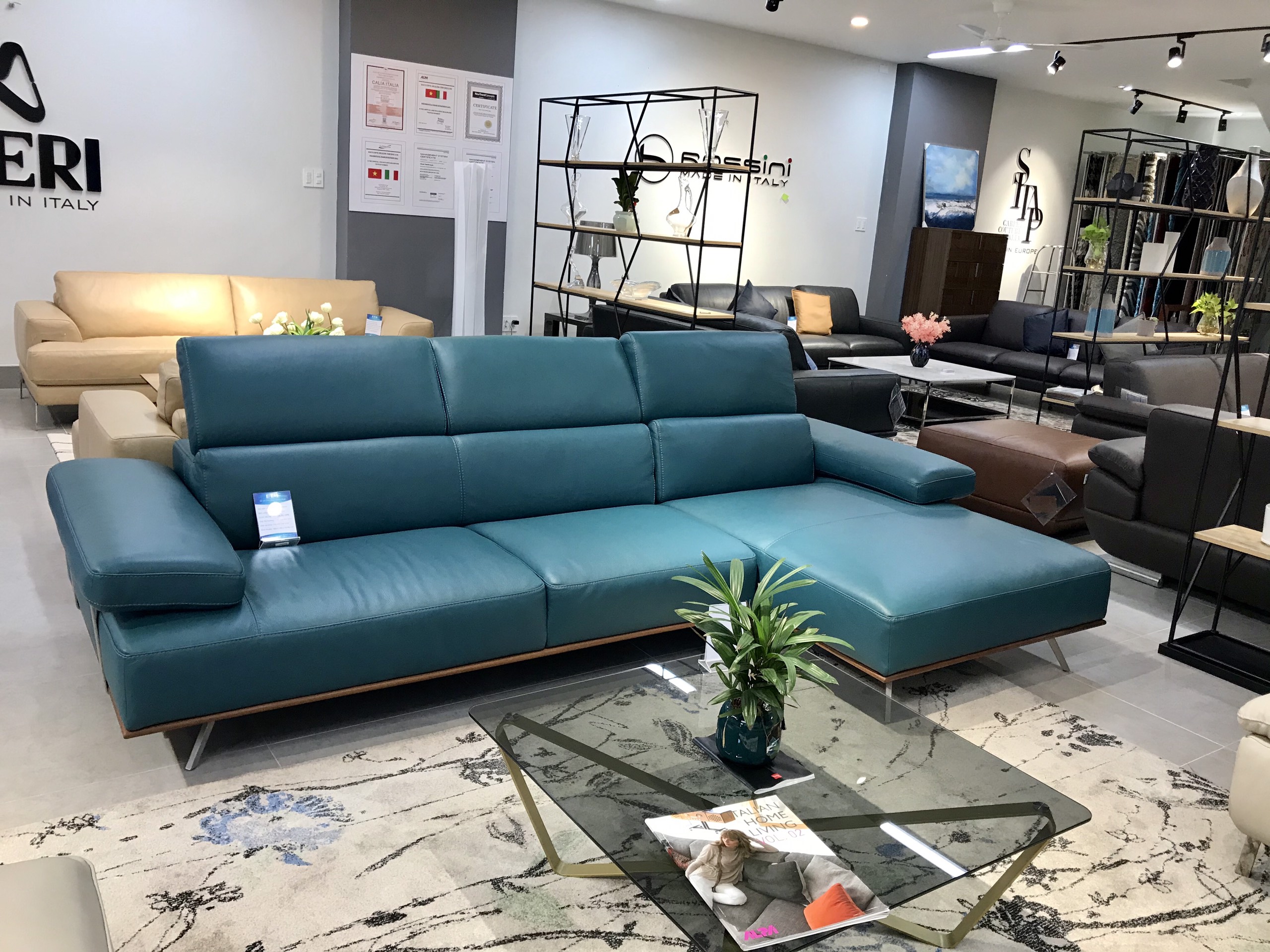 Sofa da Italia: Bộ góc New York
