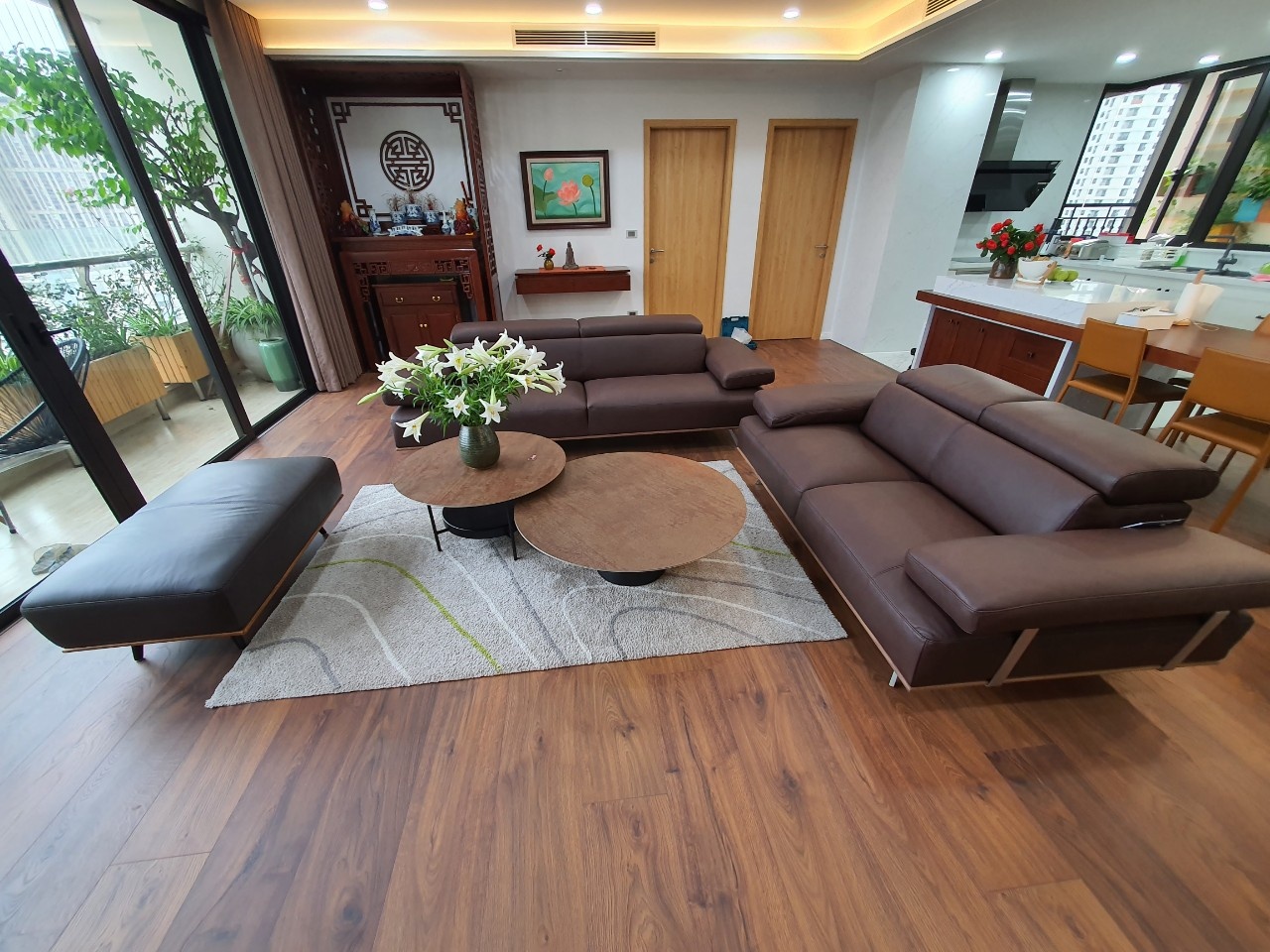 Sofa da Italia: Bộ rời New York góc 4