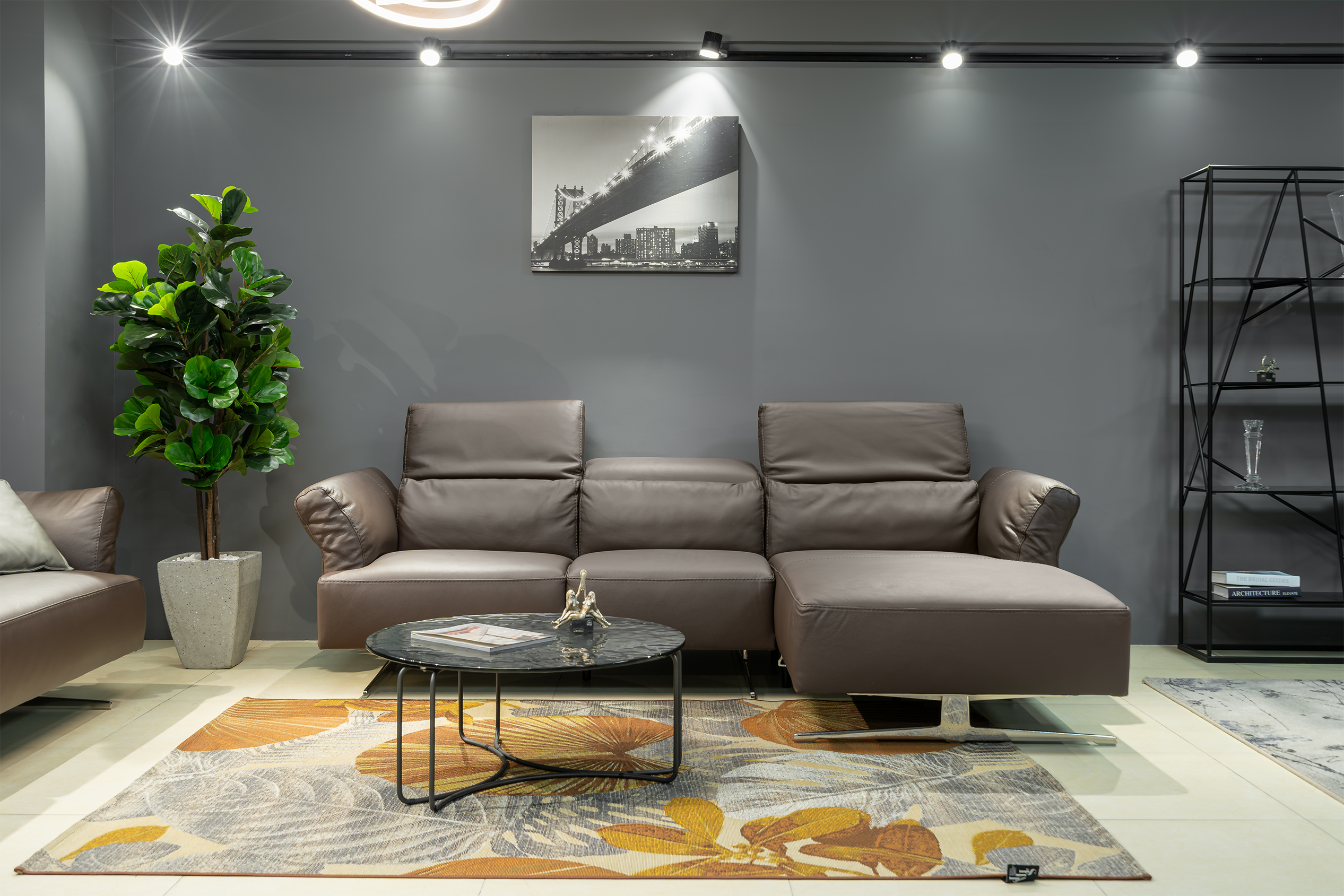 Sofa da Italia: Bộ góc 1141 góc 1
