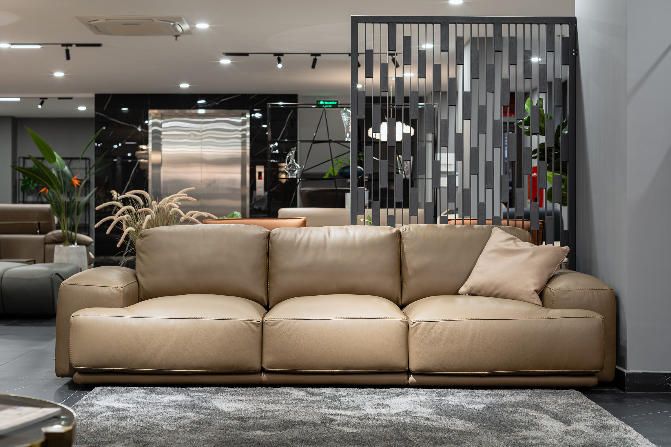 Sofa da Italia: Băng dài Foster CAL 1155 góc 3