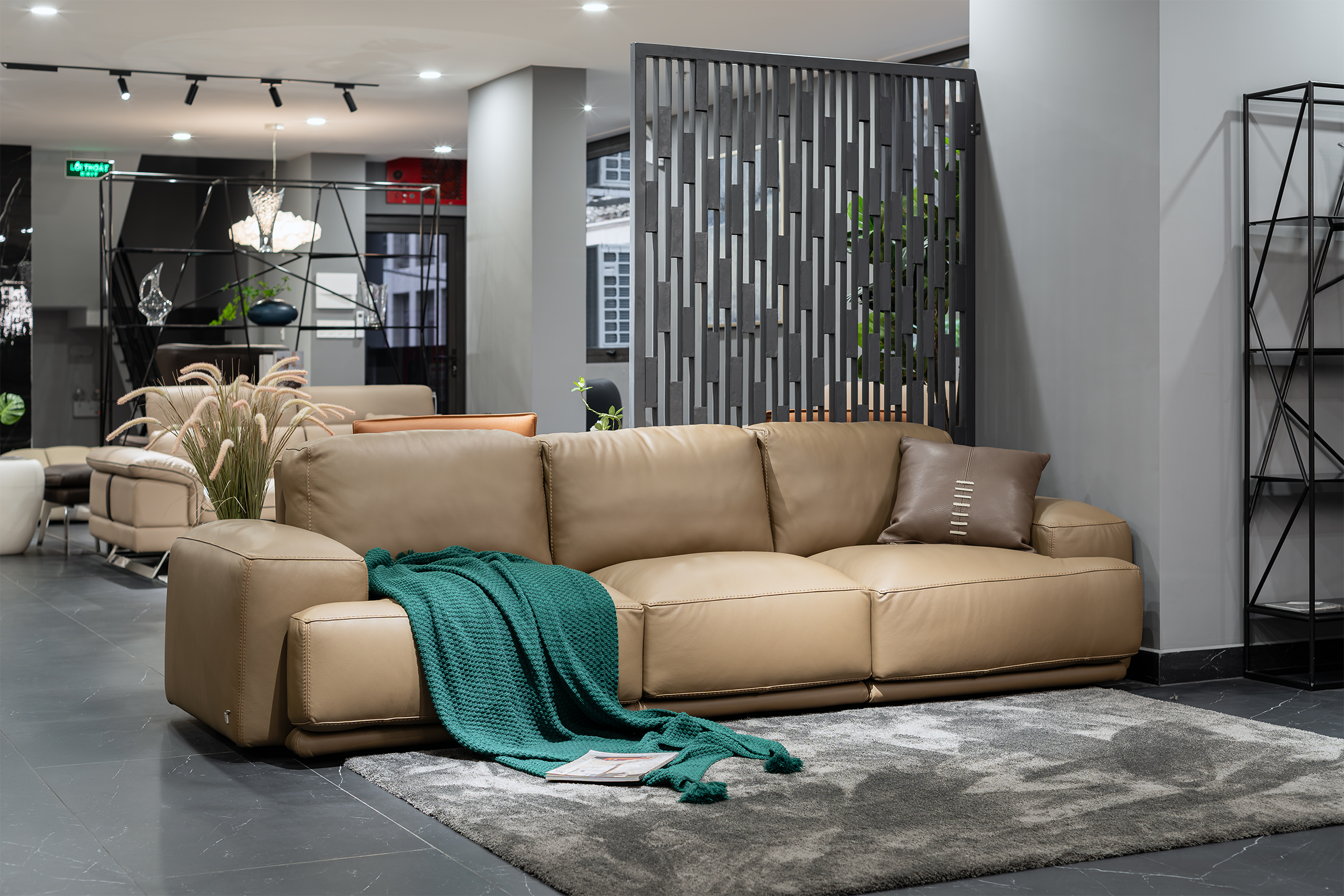 Sofa da Italia: Băng dài Foster CAL 1155 góc 1