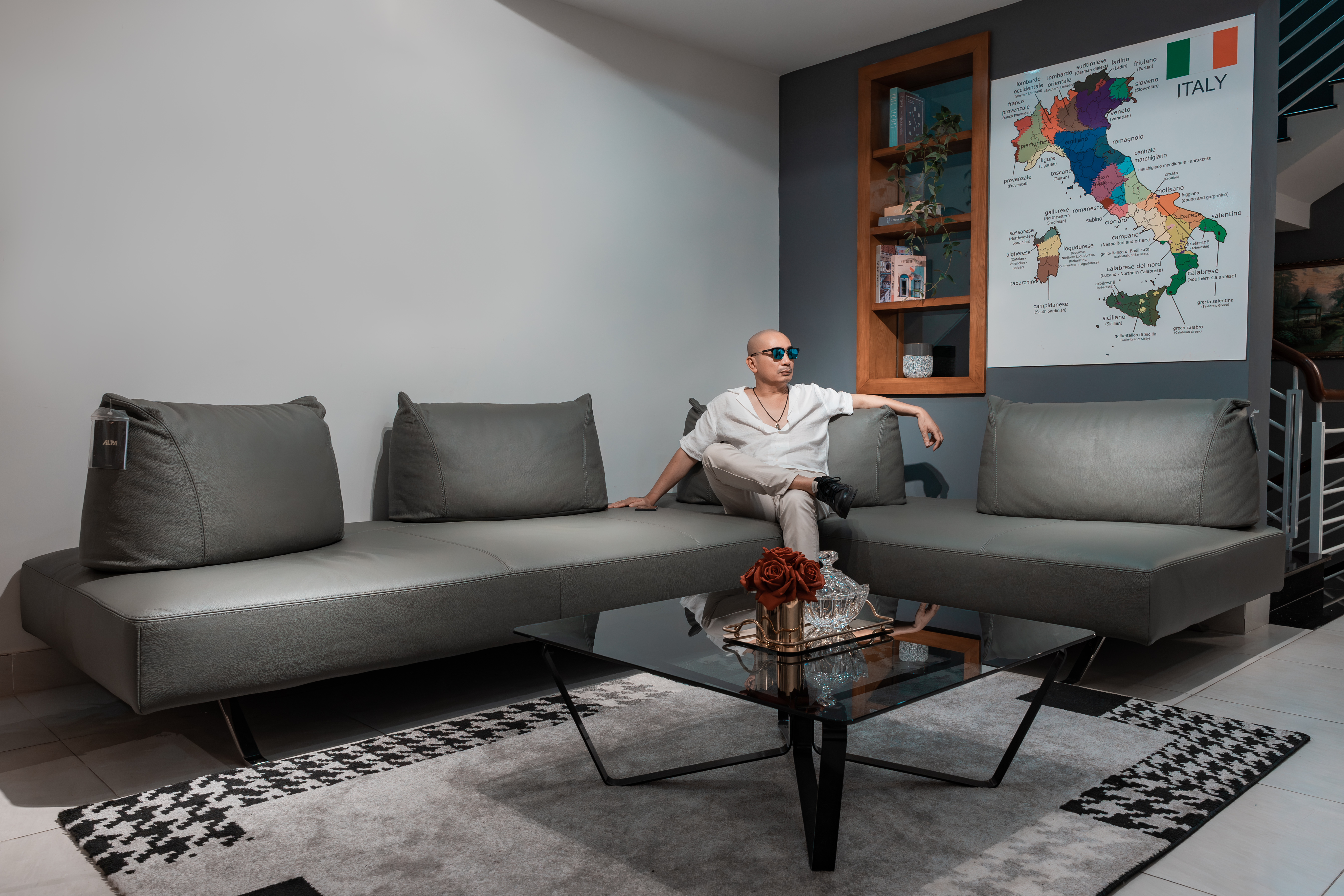 Sofa da Italia: Bộ góc Le Freak