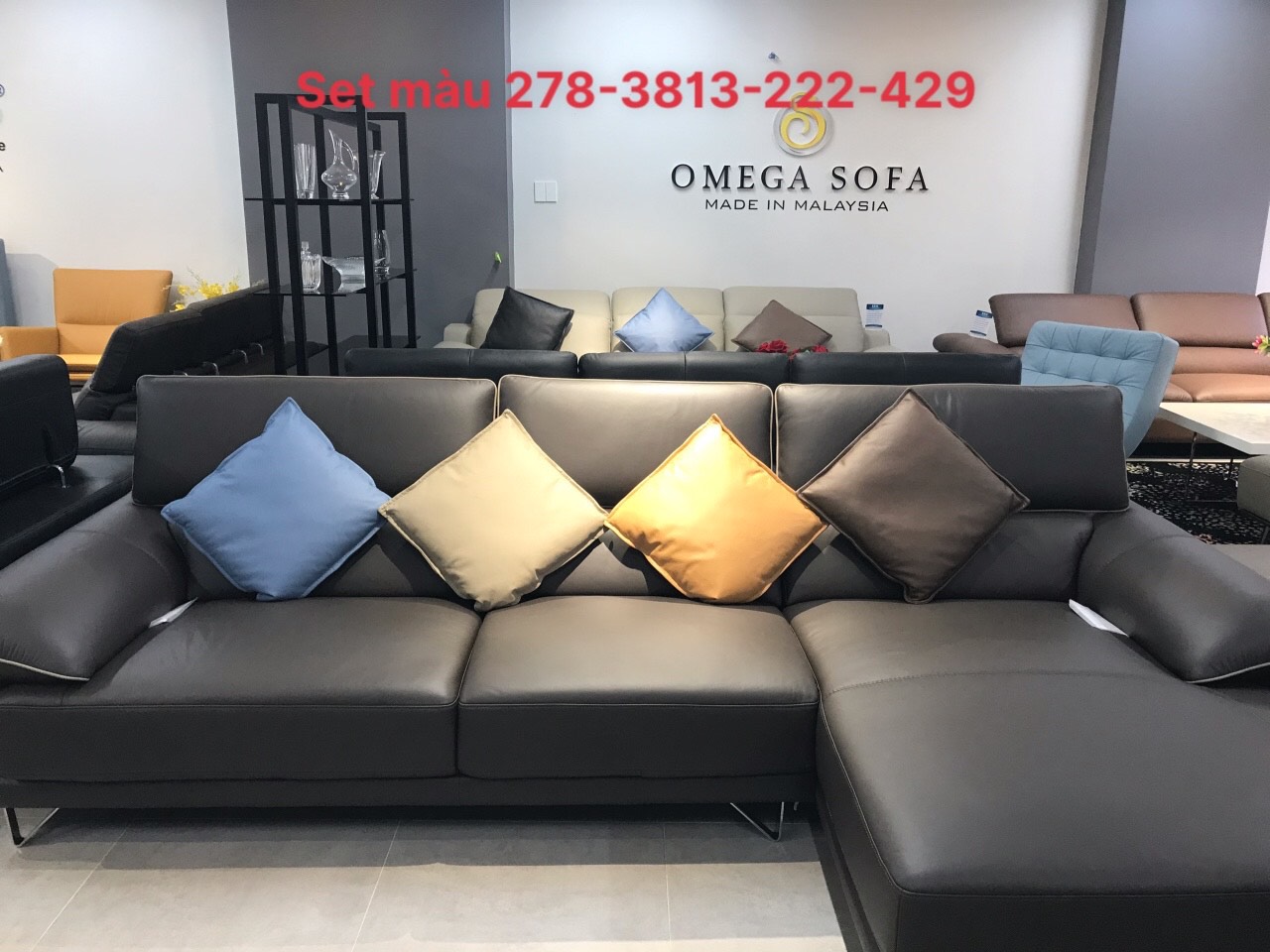 Gối da Malaysia KH206 góc 2