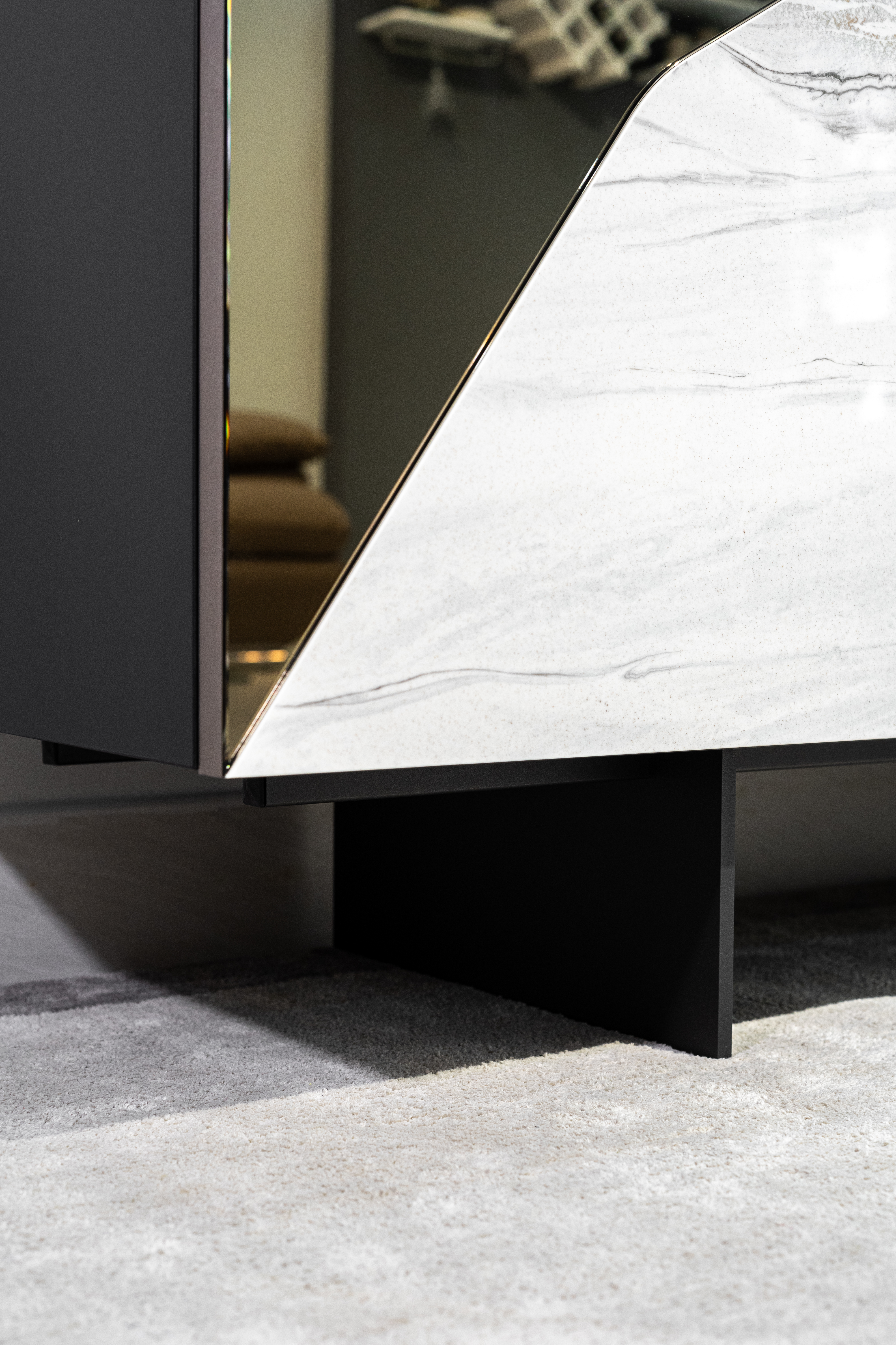 Kệ decor Alcione Italia góc 4
