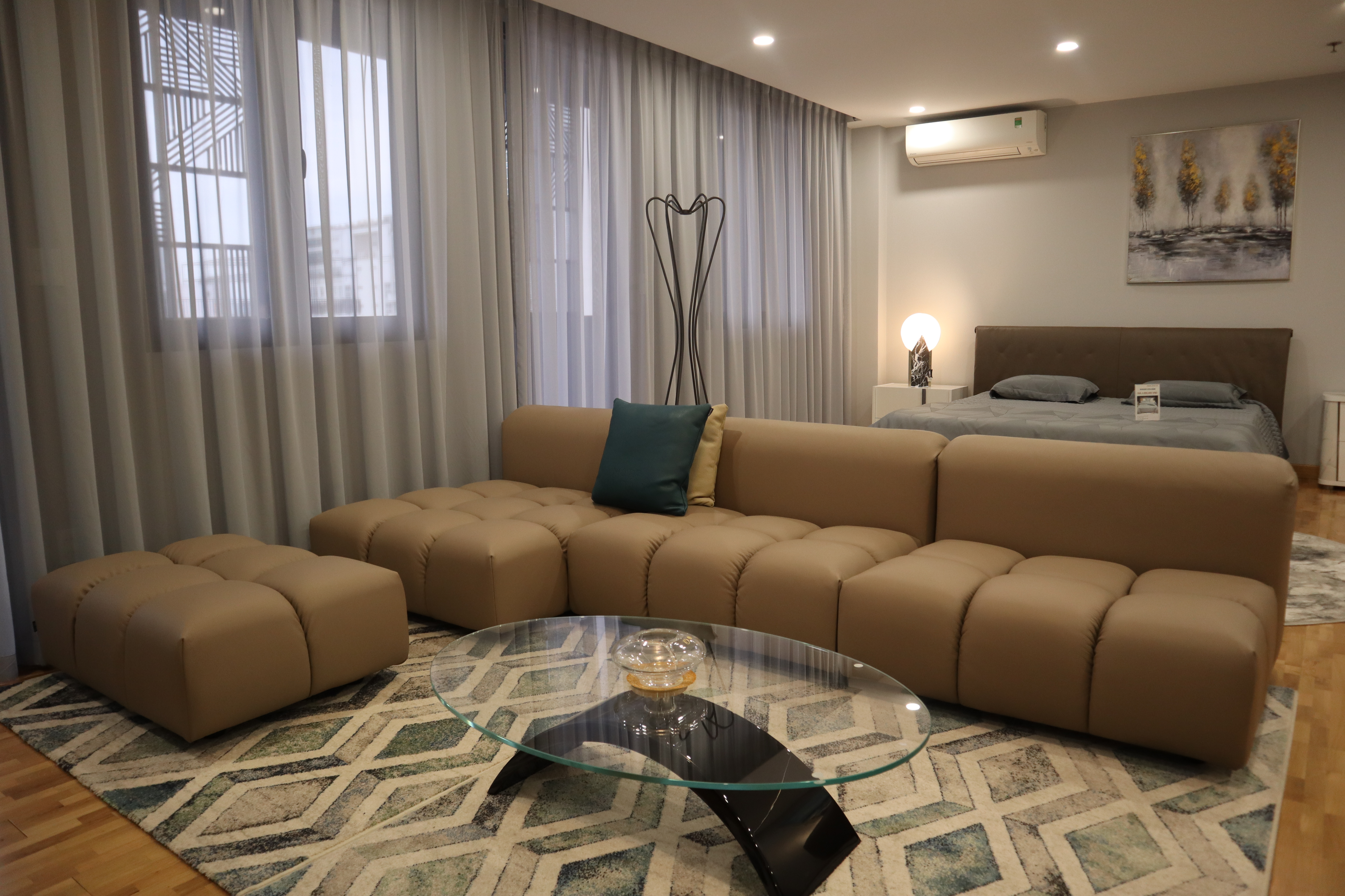 Sofa da Italia: Bộ góc Sinner góc 2