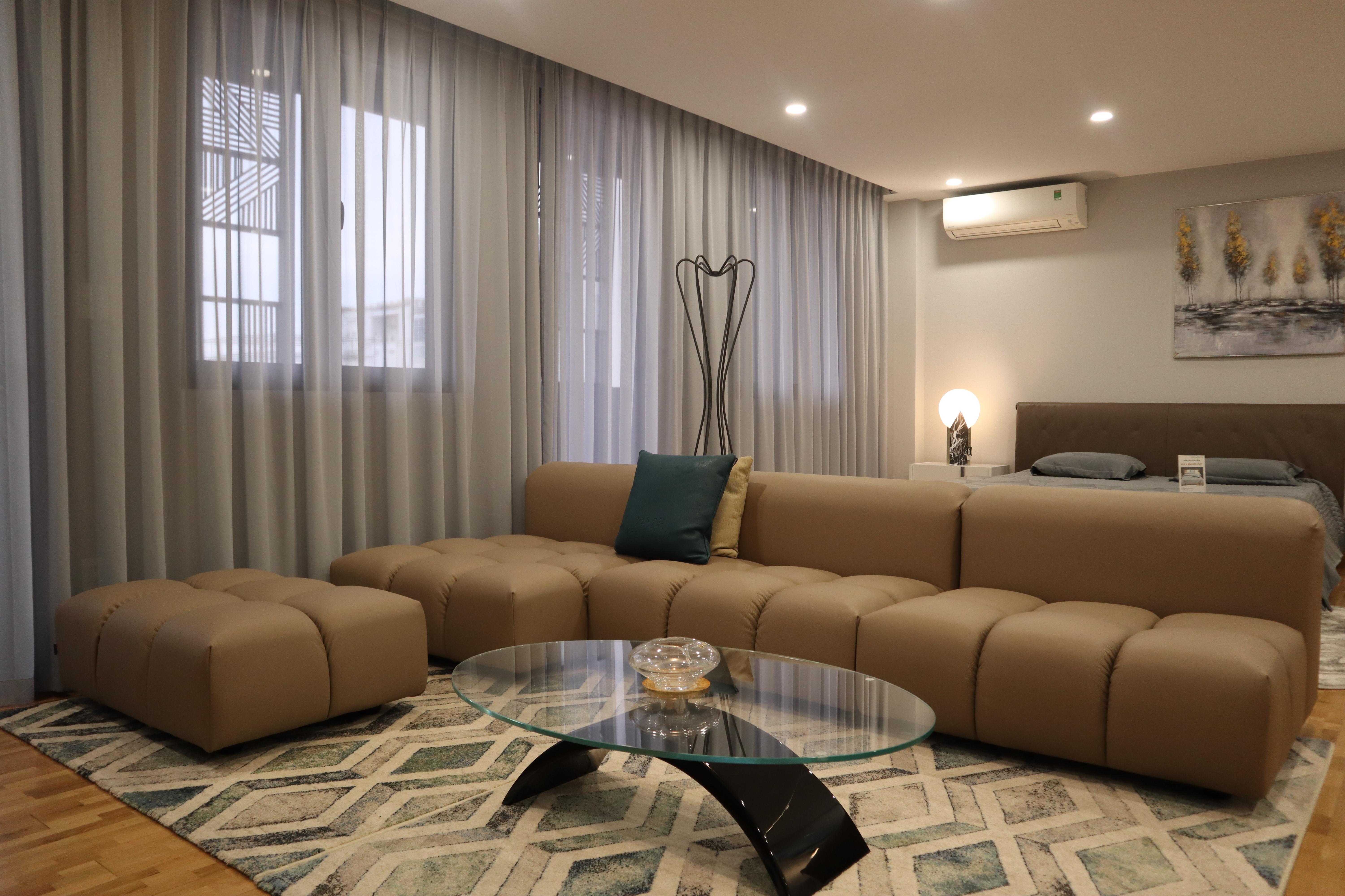 Sofa da Italia: Bộ góc Sinner góc 3