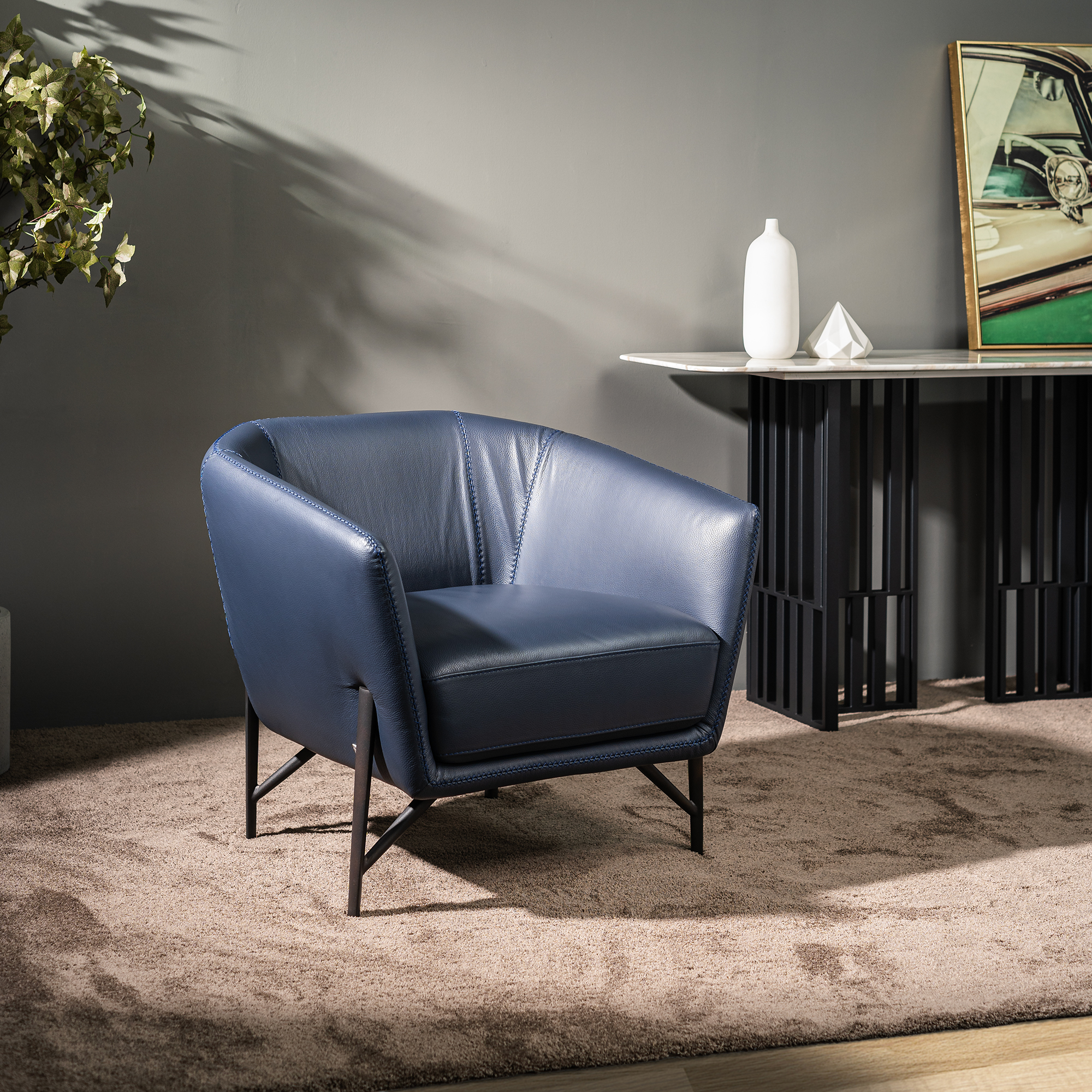 Ghế đơn Italia Venere – 1149 góc 4