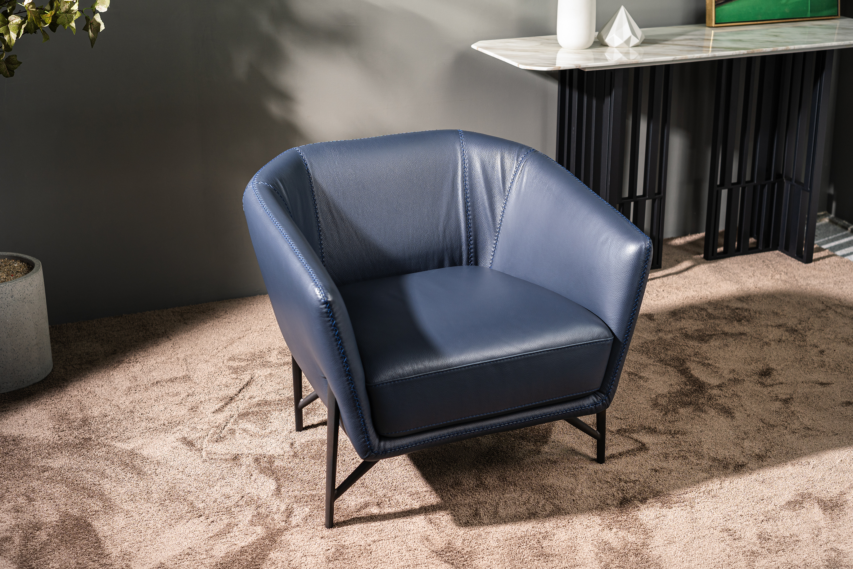 Ghế đơn Italia Venere – 1149 góc 3