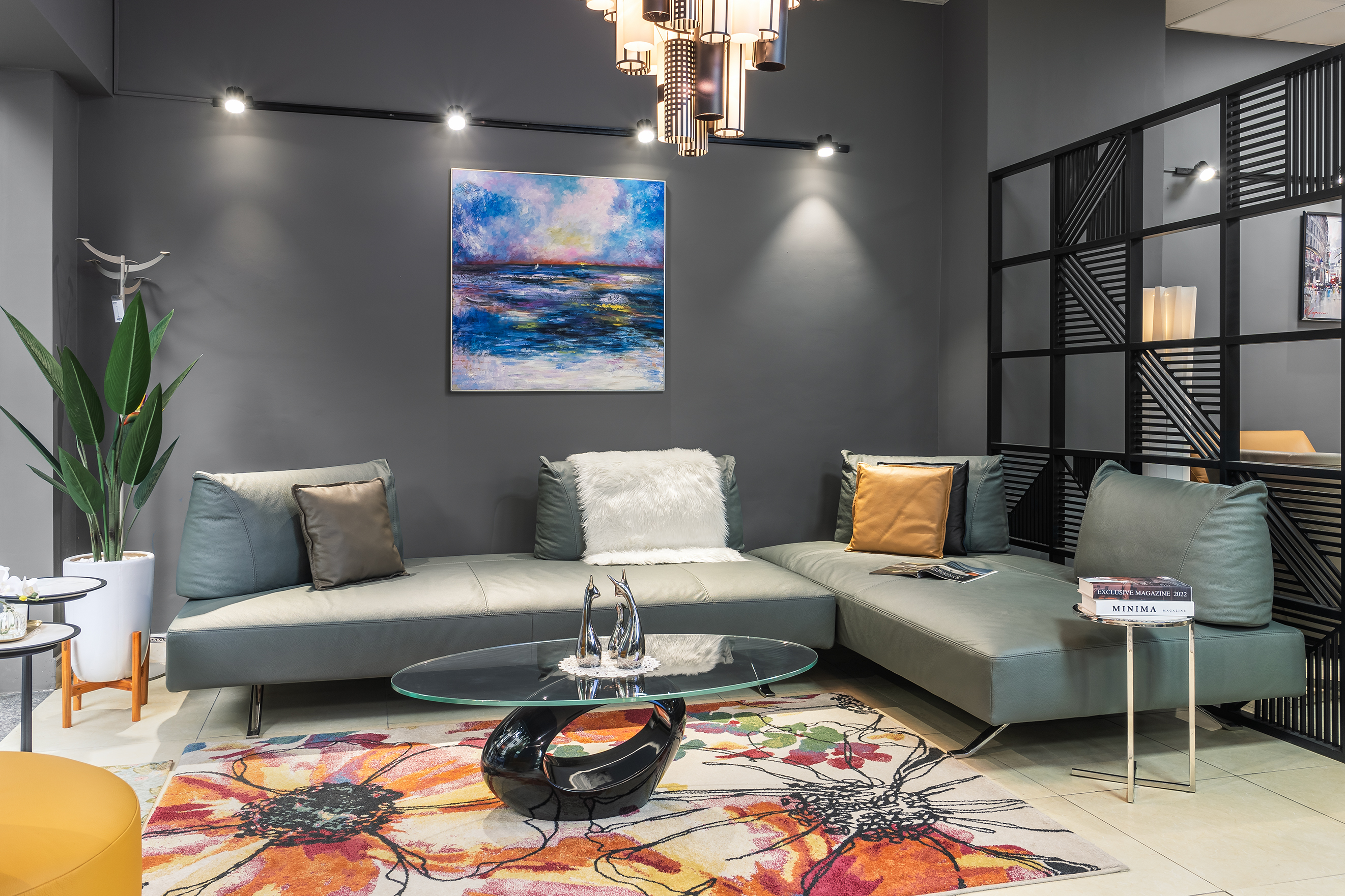 Sofa da Italia: Bộ góc Le Freak góc 4