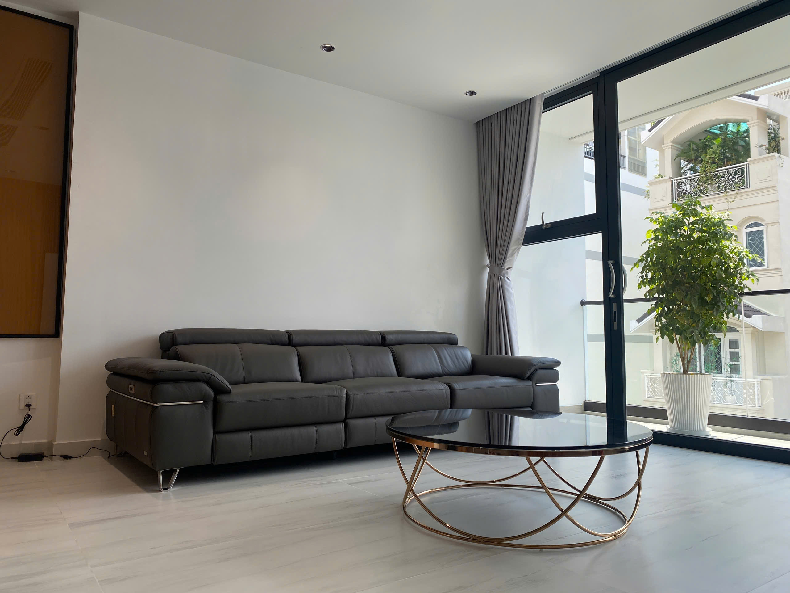 Sofa da Malaysia: Sofa thư giãn điện 1183 góc 4
