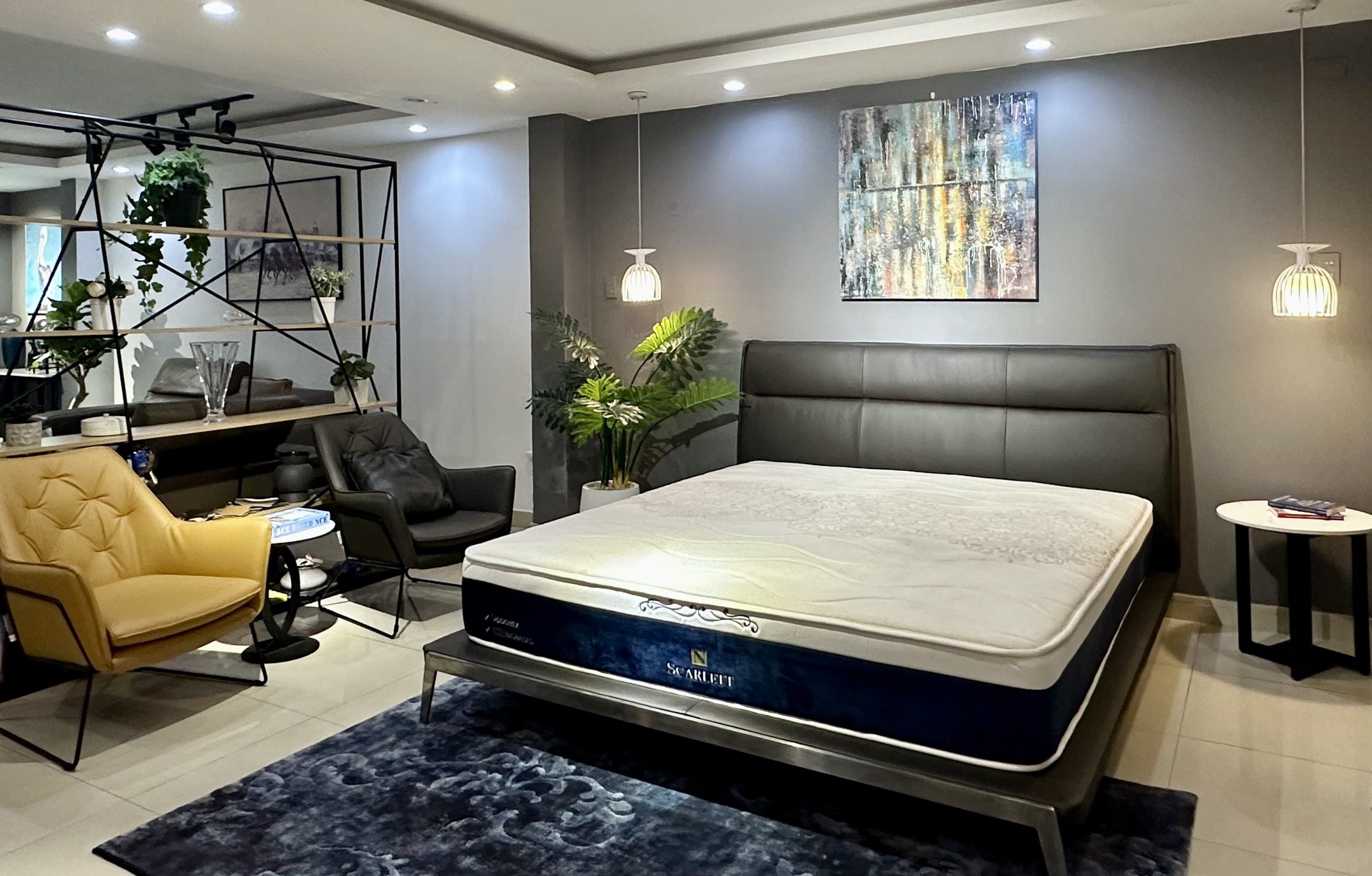 Giường nhập khẩu Malaysia ZL538 góc 3