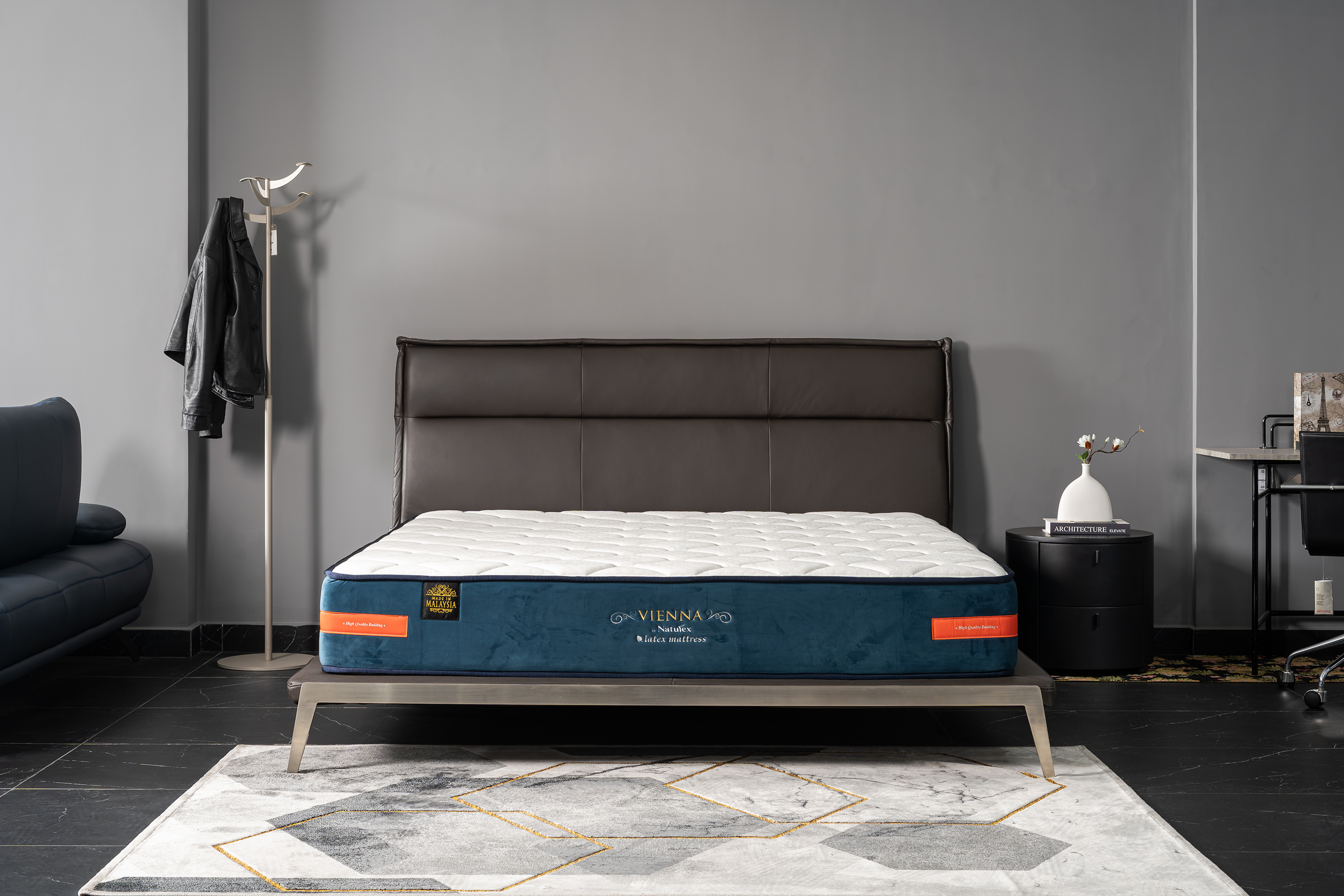 Giường nhập khẩu Malaysia ZL538 góc 1
