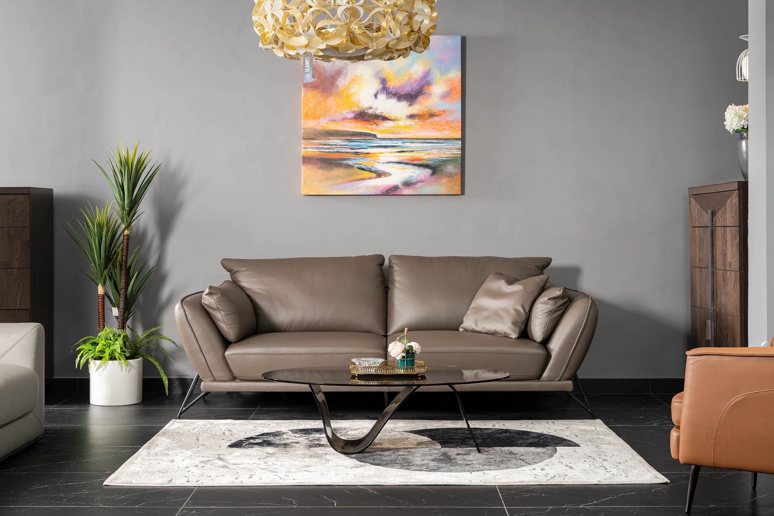 Sofa da Malaysia: Băng ZL 3300 góc 1