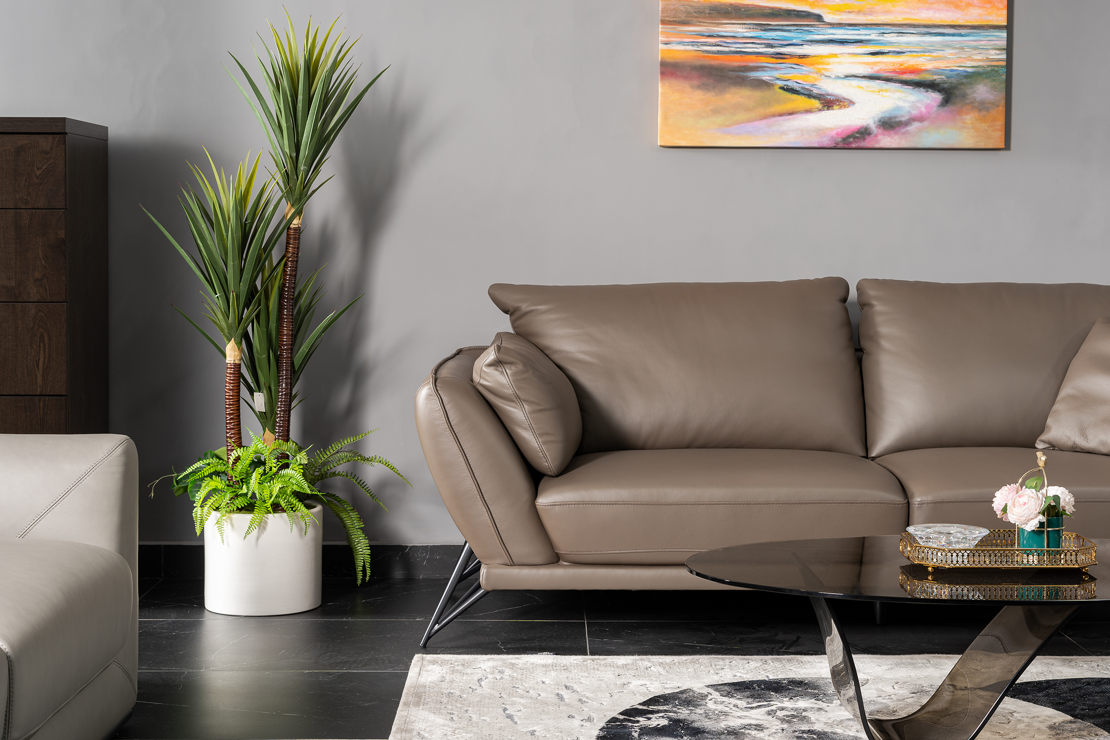 Sofa da Malaysia: Băng ZL 3300 góc 4
