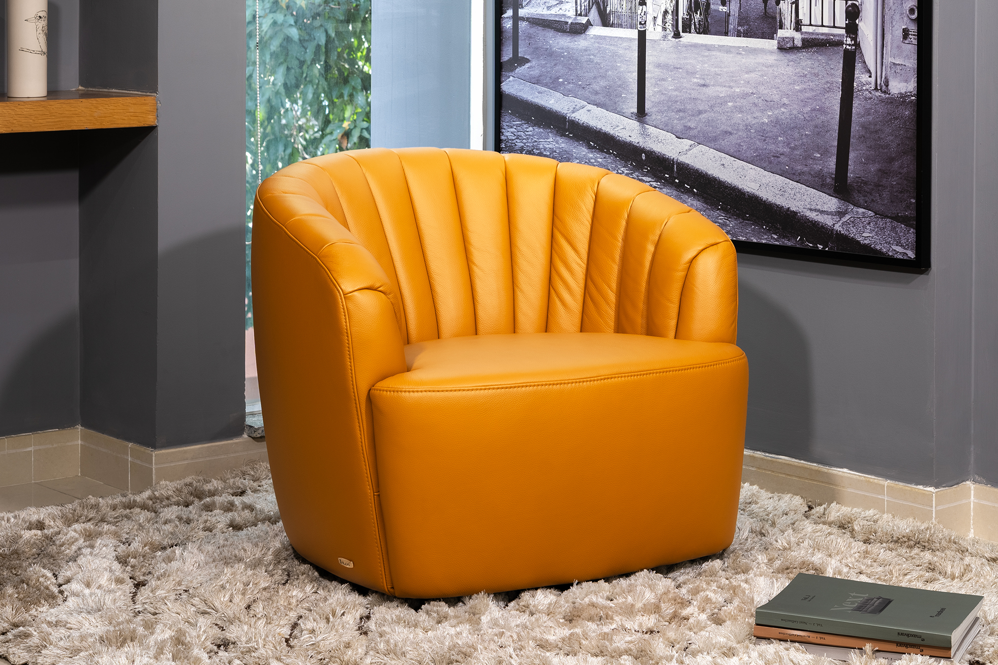 Ghế armchair Malaysia ZL628 góc 4