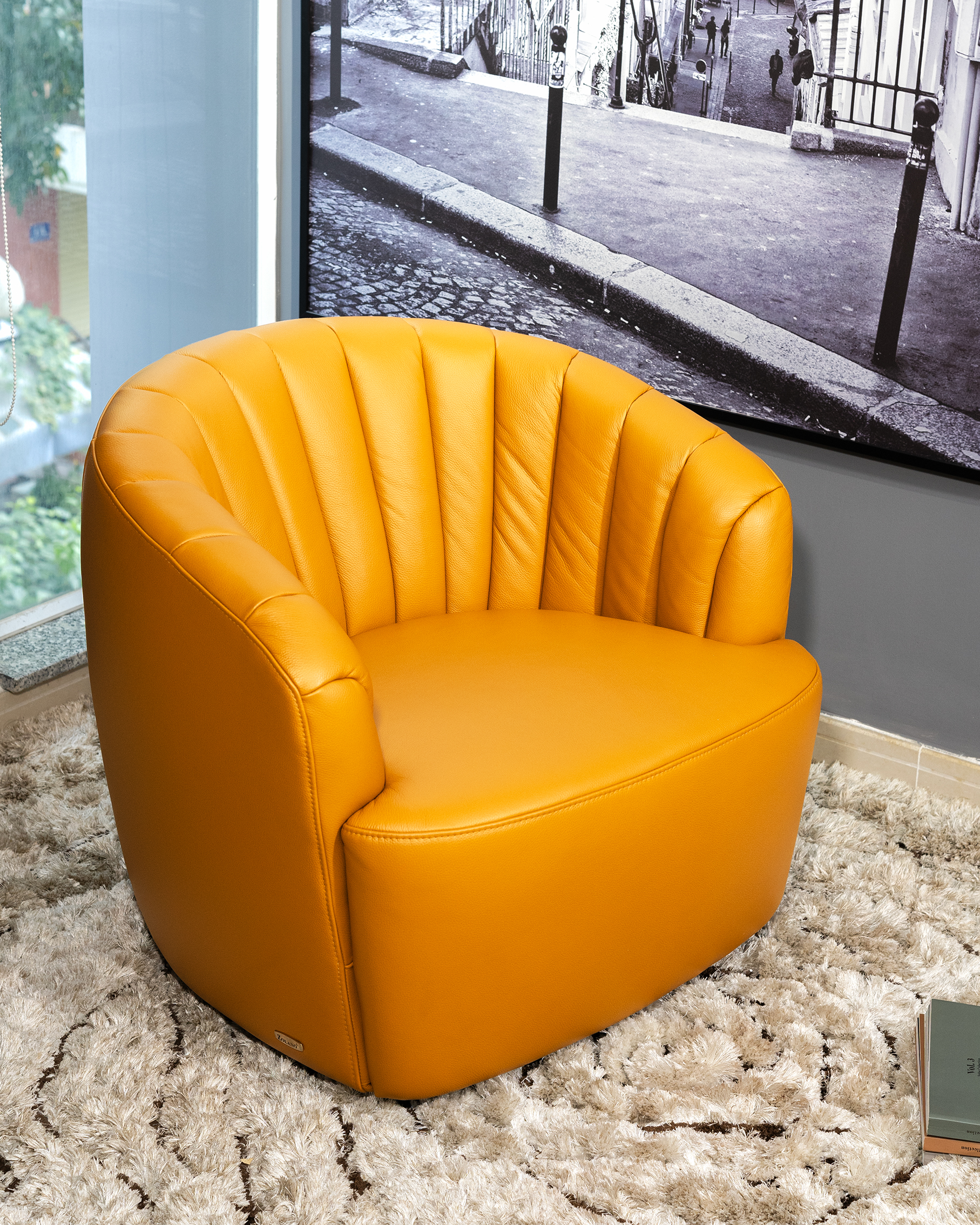 Ghế armchair Malaysia ZL628 góc 3