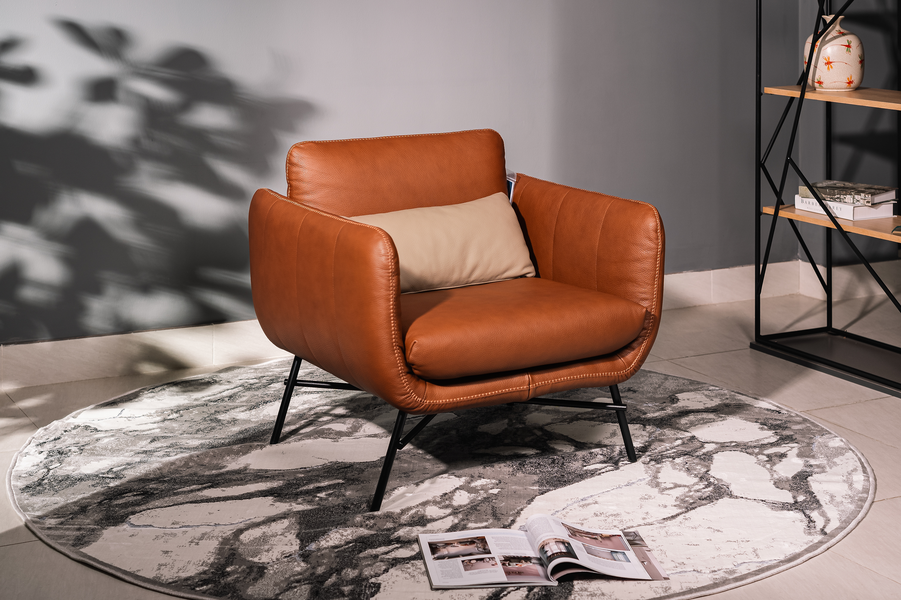 Sofa da Italia: Armchair Quincy góc 2