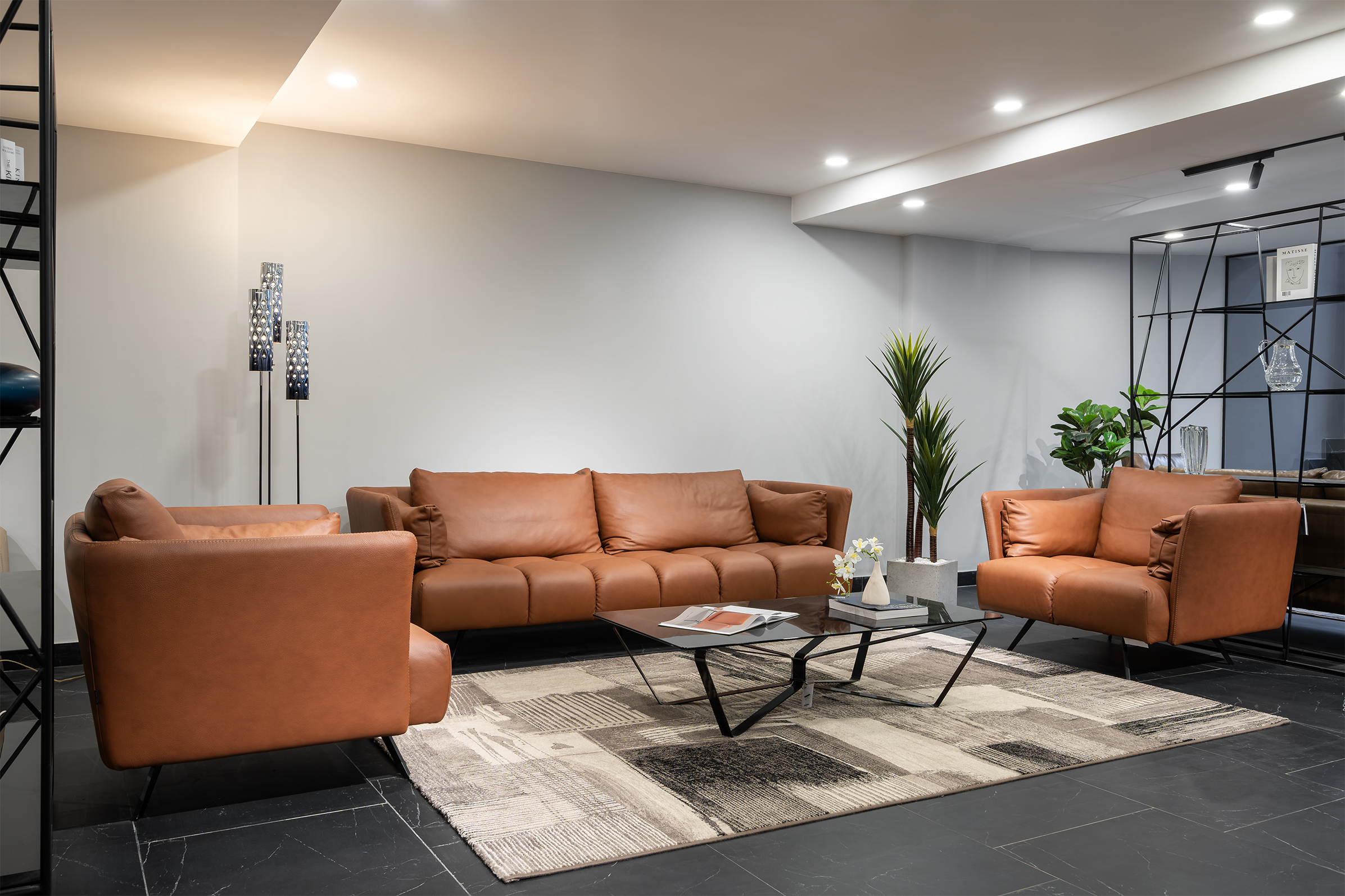 Sofa da Italia: Bộ rời Gaucho góc 3