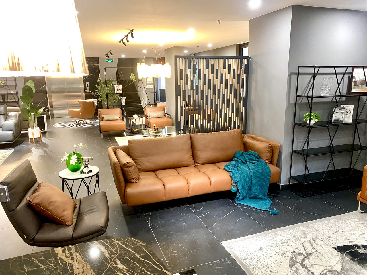 Sofa da Italia: Bộ rời Gaucho góc 4