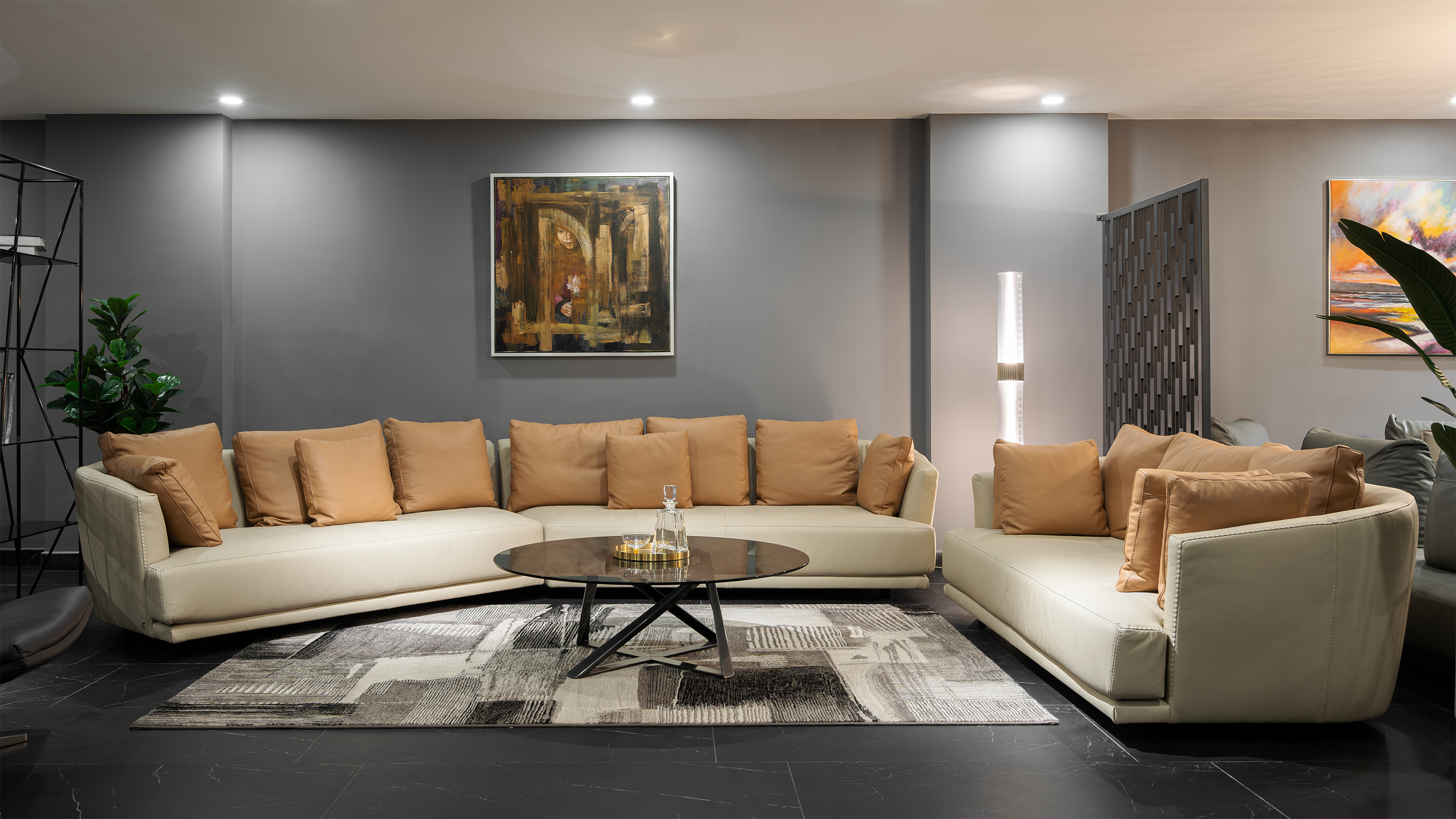 Sofa da Italia: Băng dài Aplomb-1230 góc 3